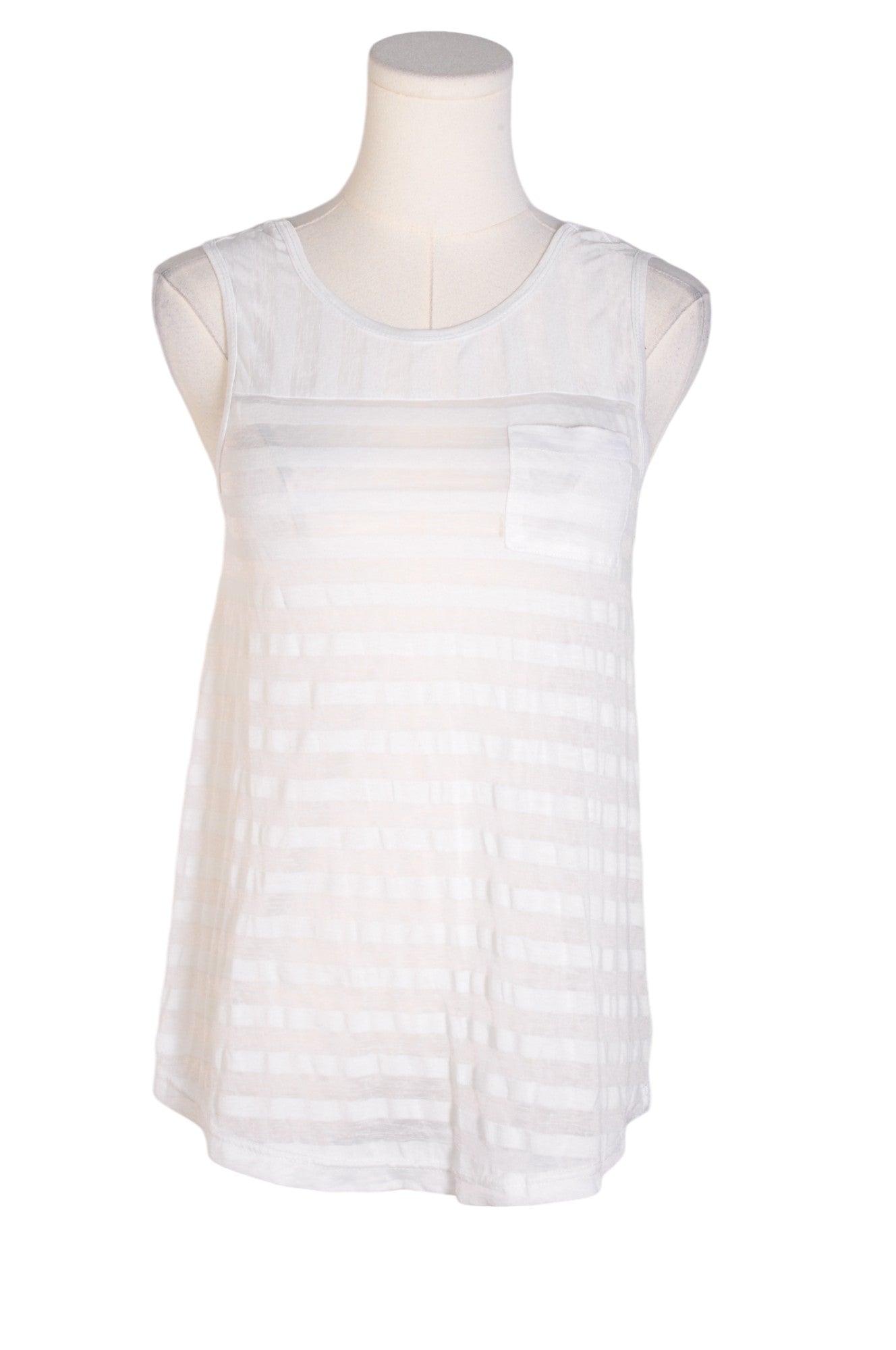 Stylish BROOKLYN INDUSTRIES Women's White Regular-Fit Blouse - Size S
