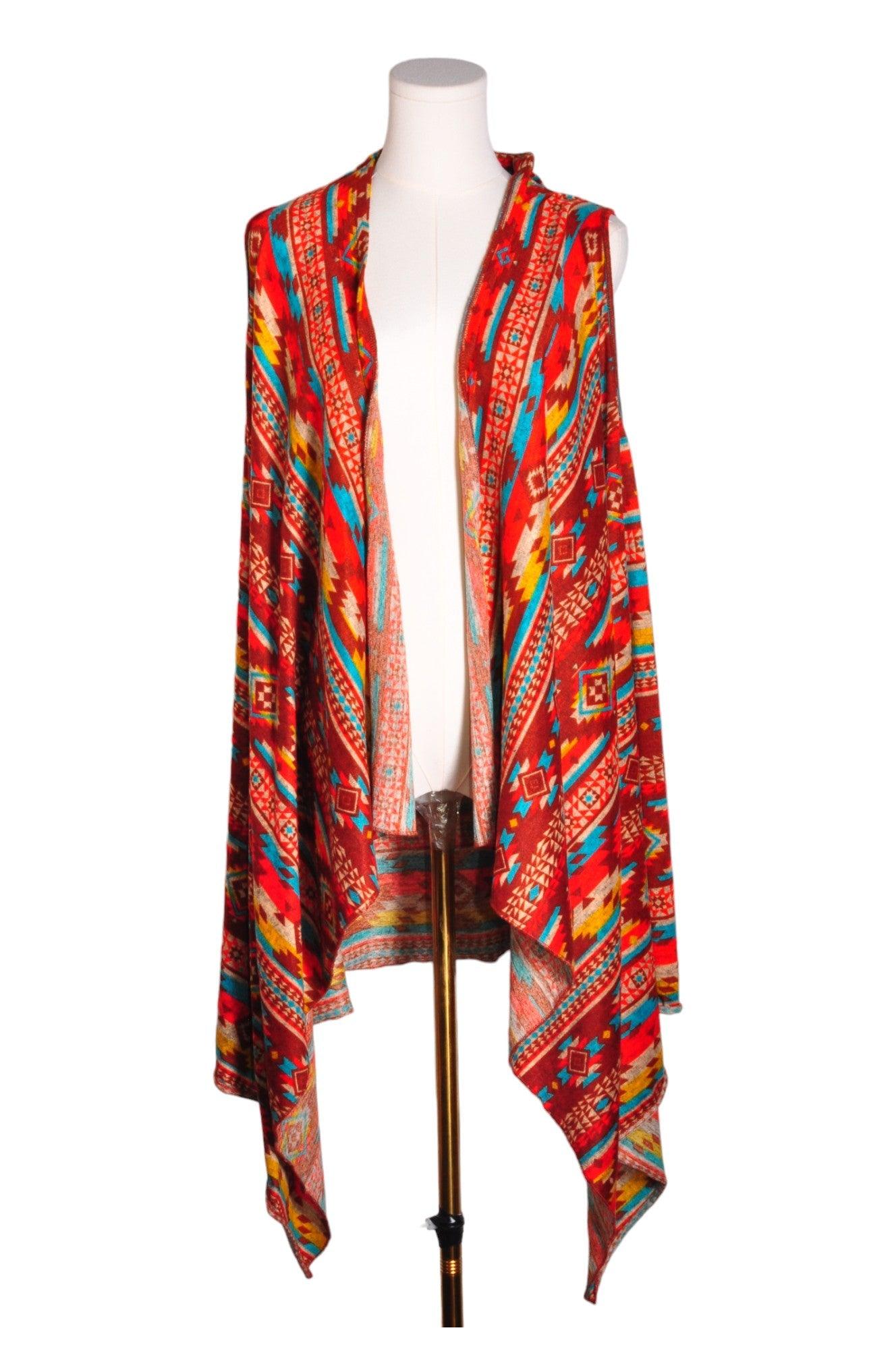 Stylish BLUENOTES Orange Women's Regular Fit Cardigan - Size L