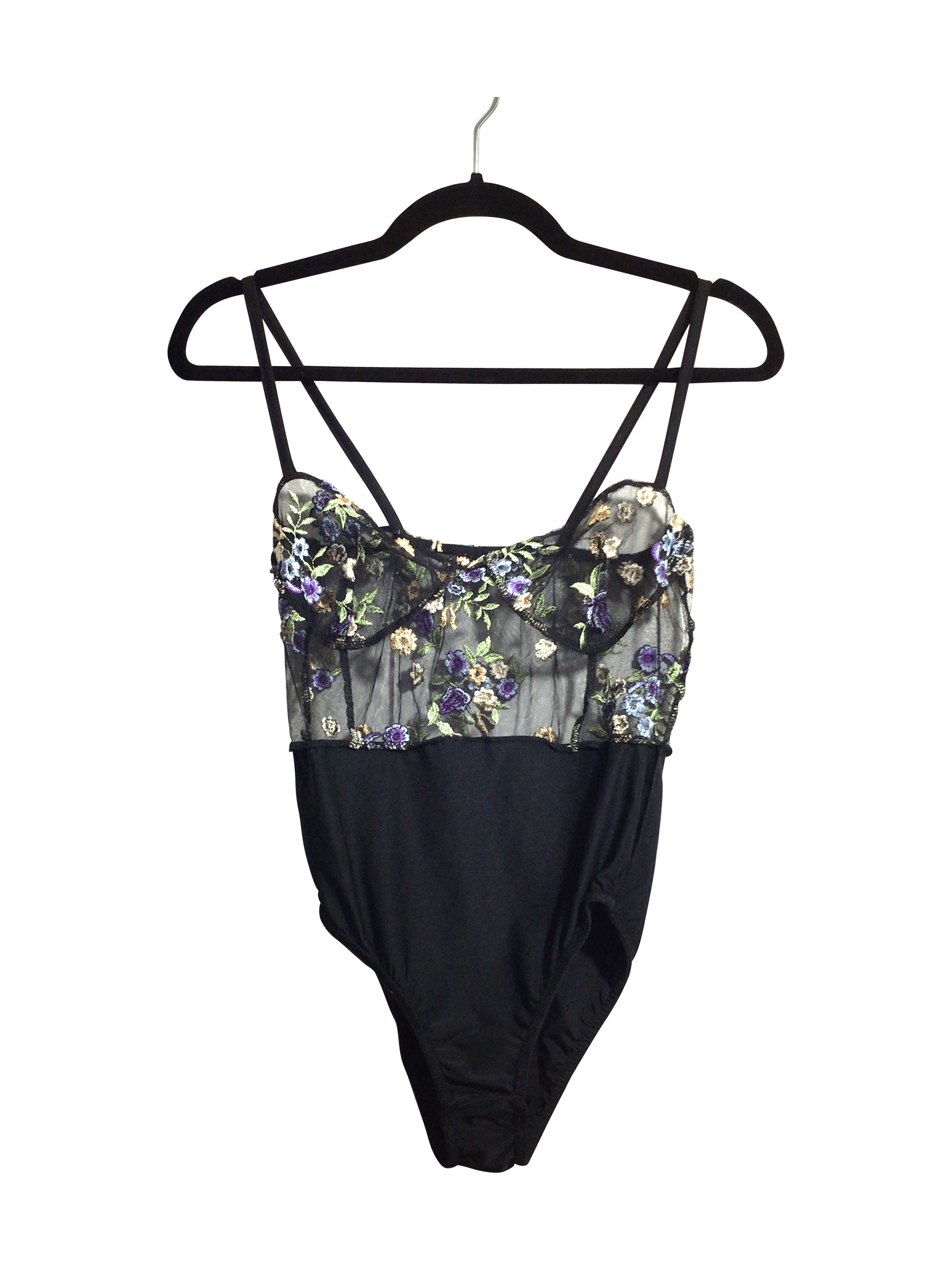 BOOHOO Women's Stylish Black Regular Fit Teddies - Size 6