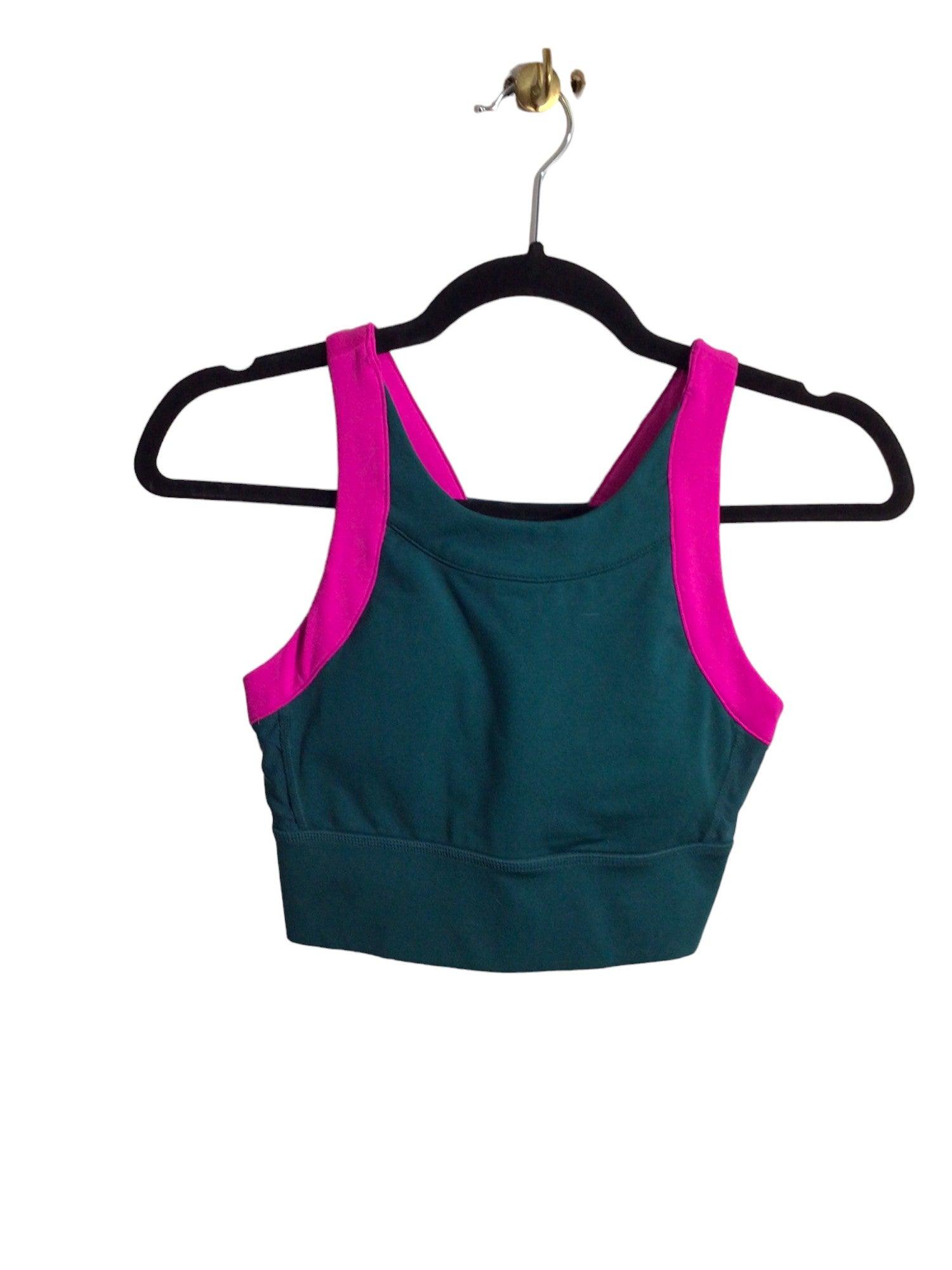 MPG Women's Premium Activewear Green Regular Fit Sports Bras - Size S