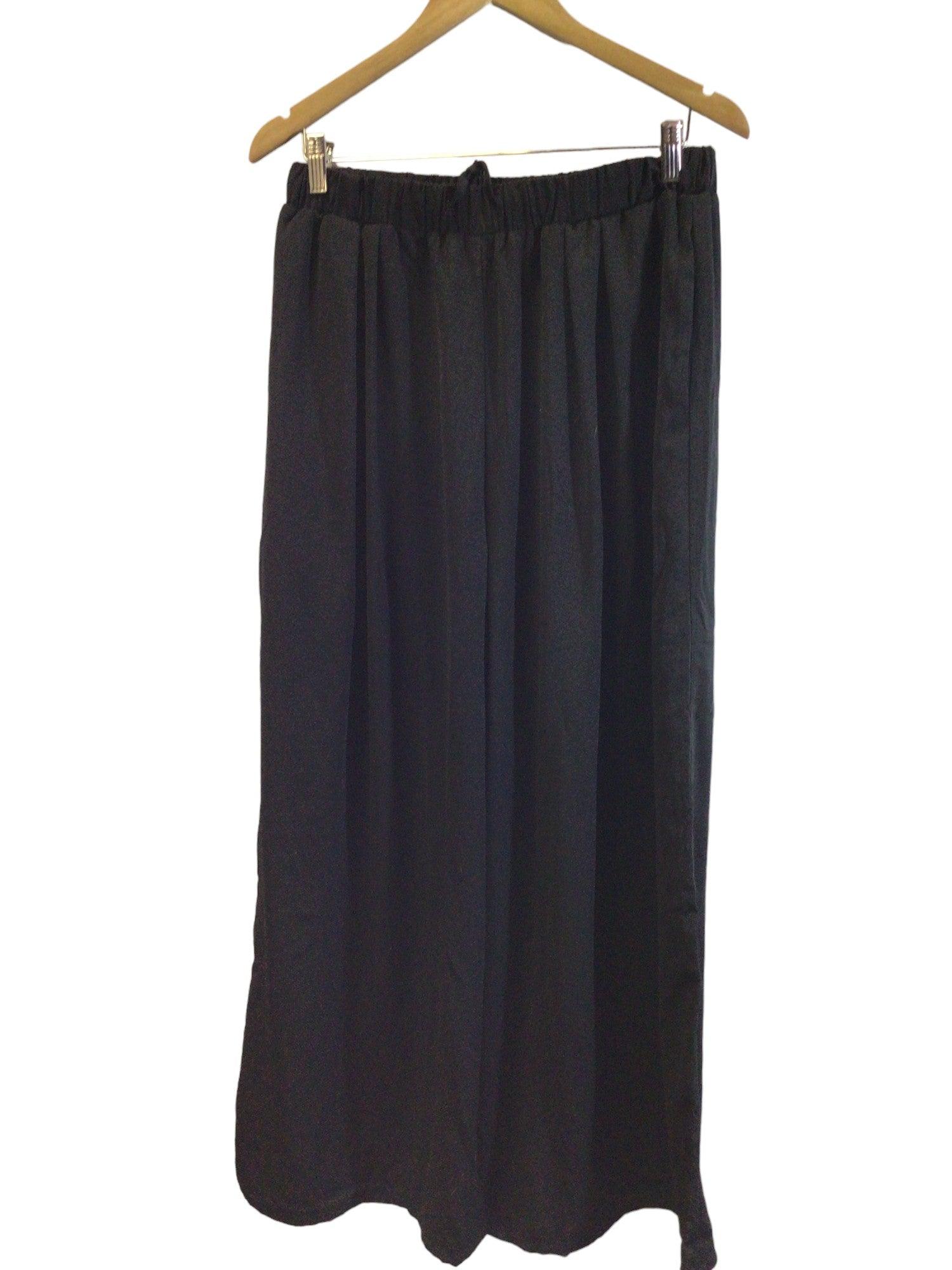 CIDER Second - Hand Women's Regular - Fit Black Work Pants in 0XL
