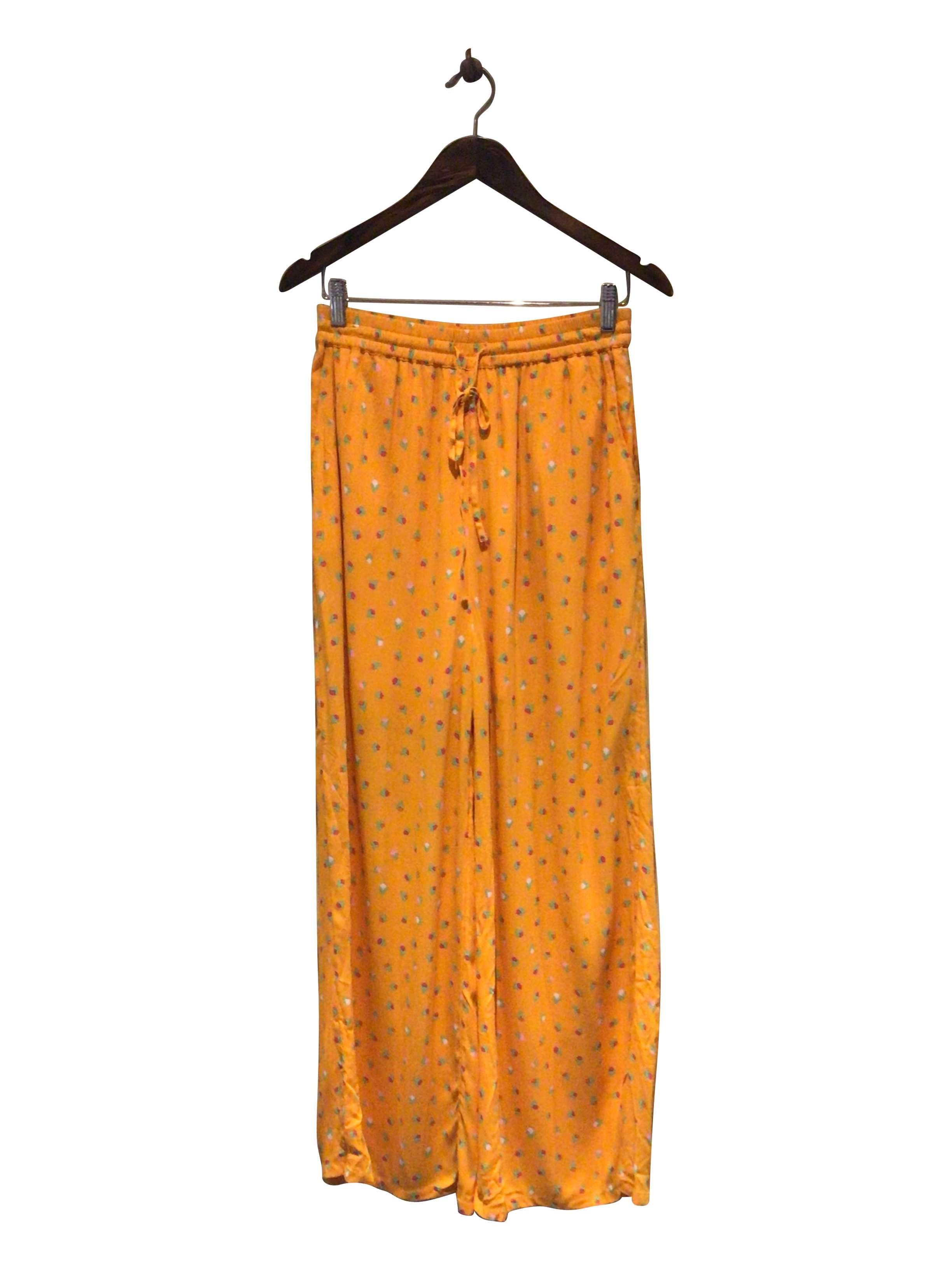 BP Stylish Regular Fit Yellow Pant - Size M