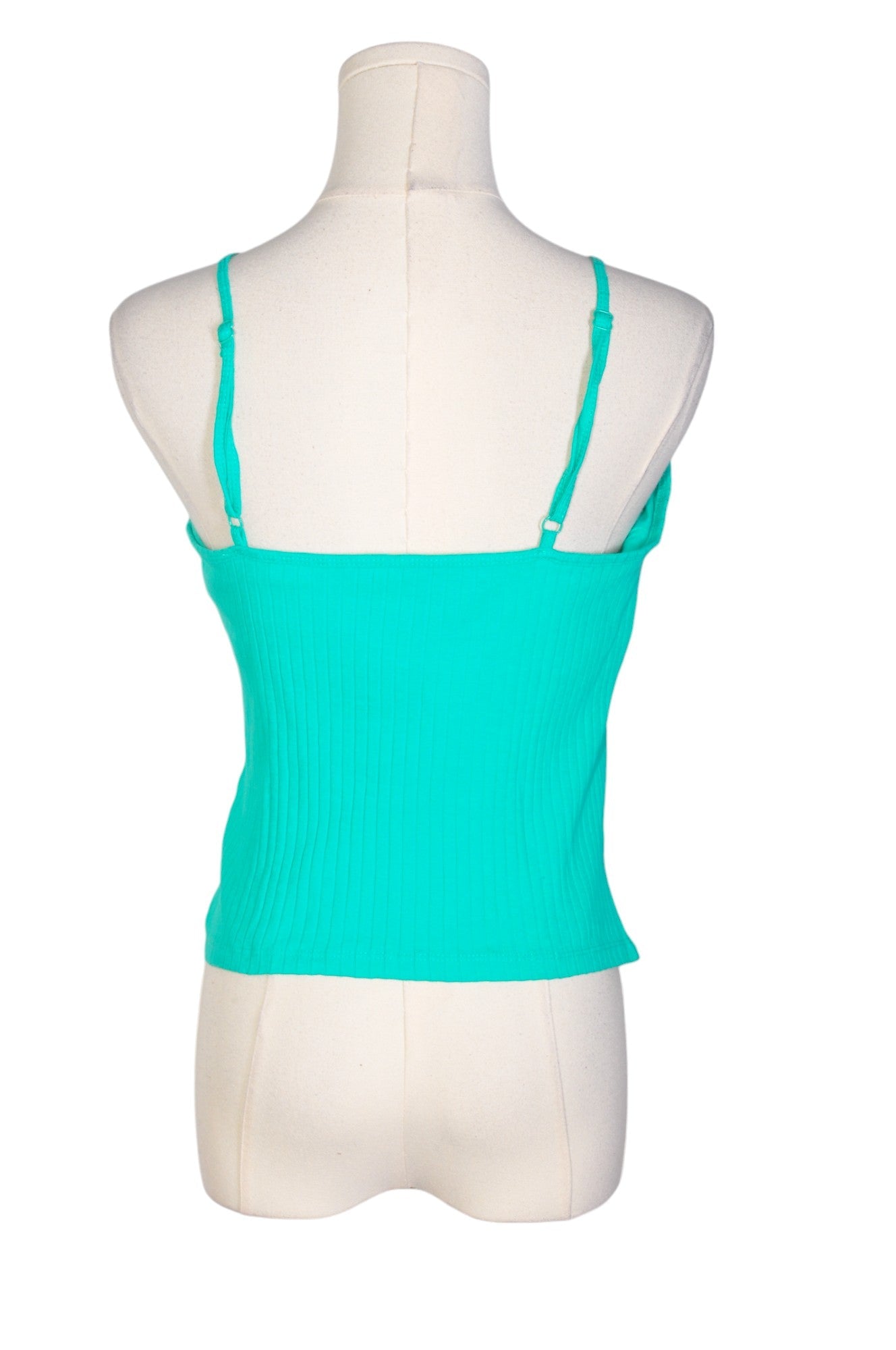 Stylish MY STYLE Women's Regular Fit Green Tank Tops - Size L