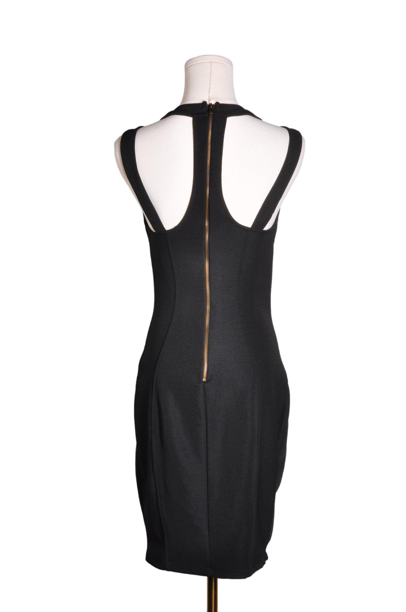 Gorgeous MYSTIC Women's Black Regular-Fit Bodycon Dress - Size M