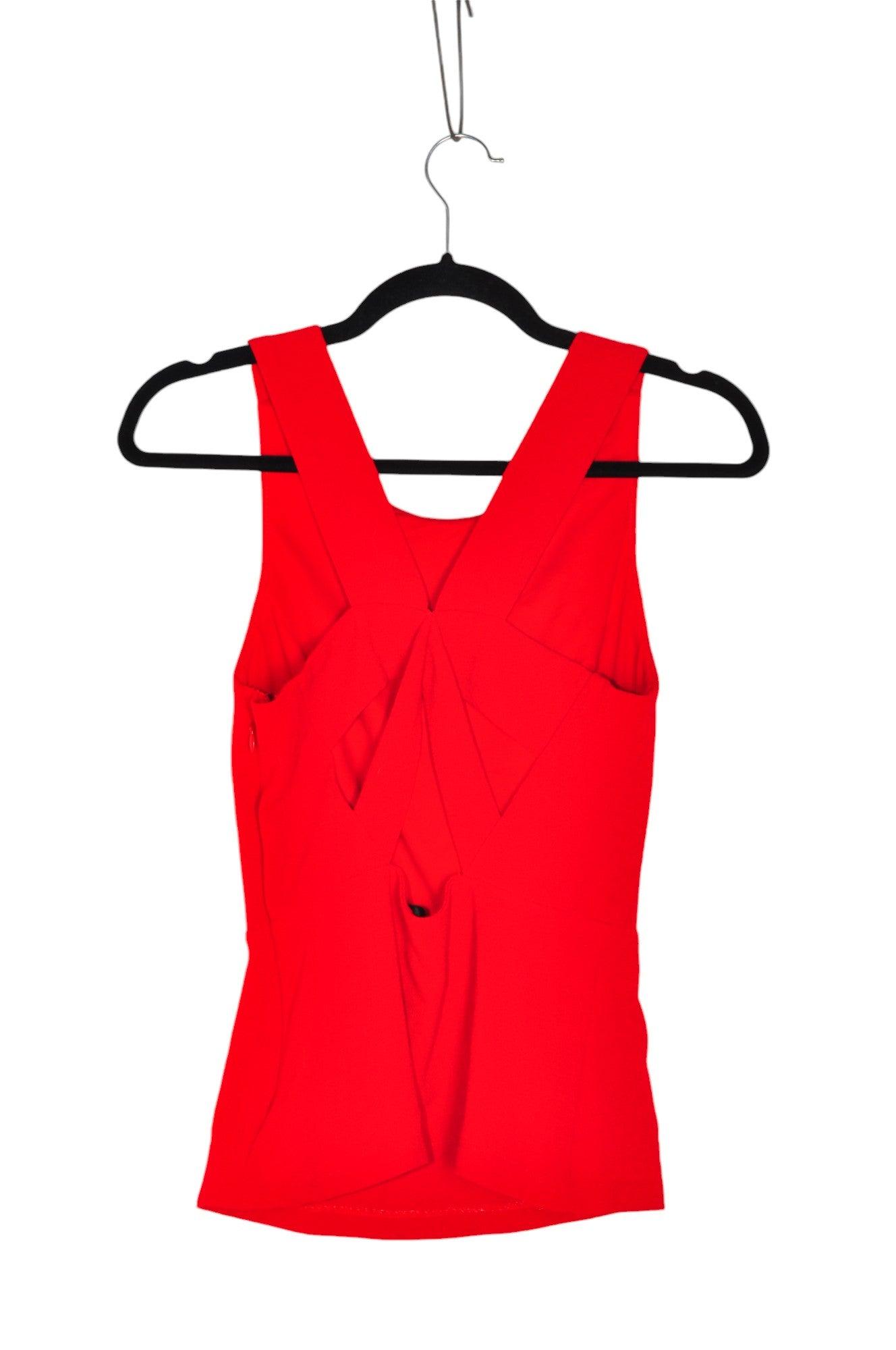DYNAMITE Stylish Women's Red Regular Fit Tank Tops - Size XS