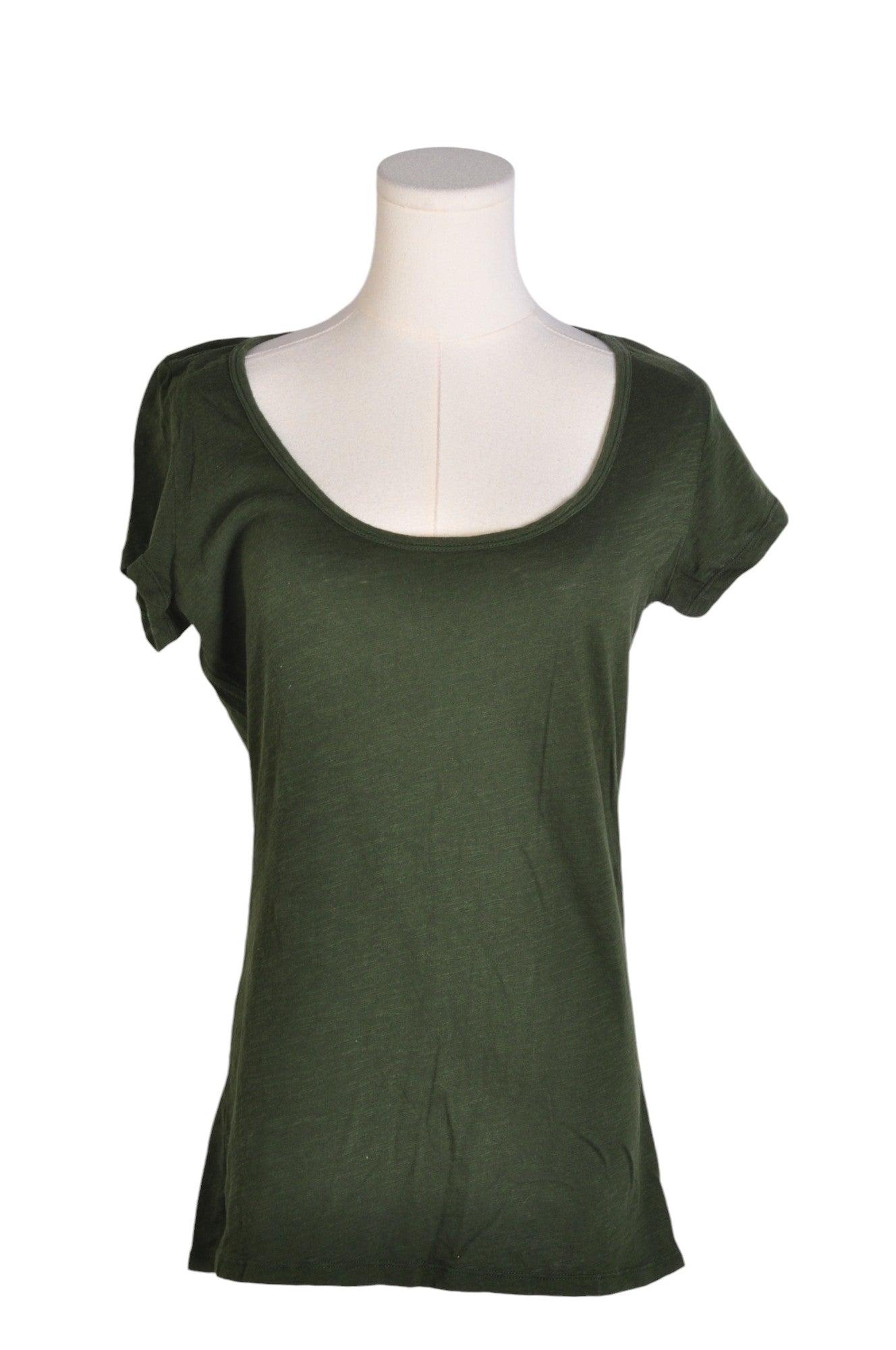 Stylish BLUENOTES Women's Regular Fit Green T-Shirt - Size L