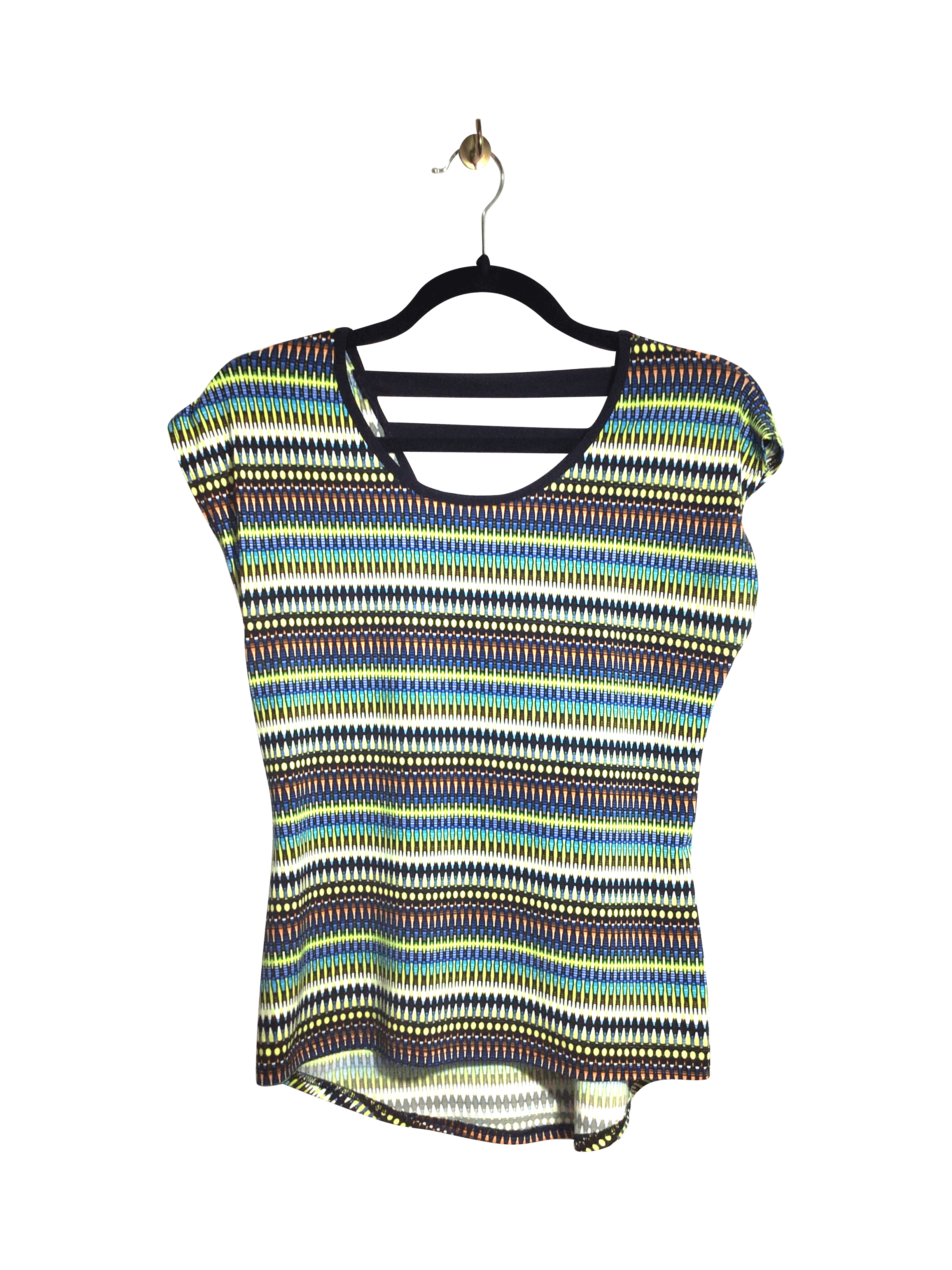 Stylish BRODY MILES Women's Regular Fit Green T-Shirt - Size S
