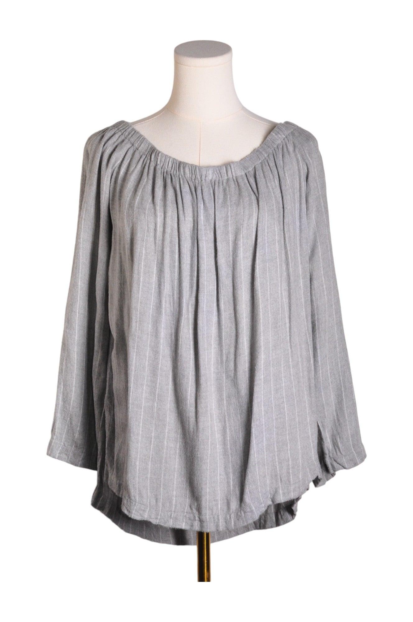 CLOTH & STONE Stylish Women's Gray Regular-Fit Blouses - Size S