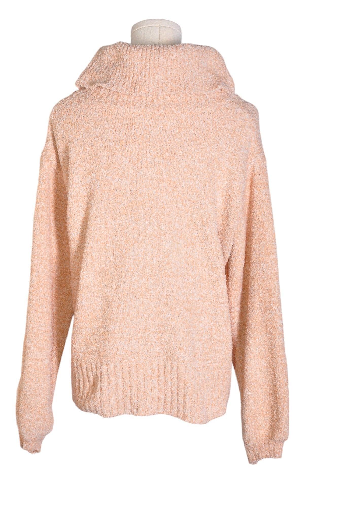 JESSICA SIMPSON Women's Chic Beige Turtleneck Top - Regular Fit, Size S