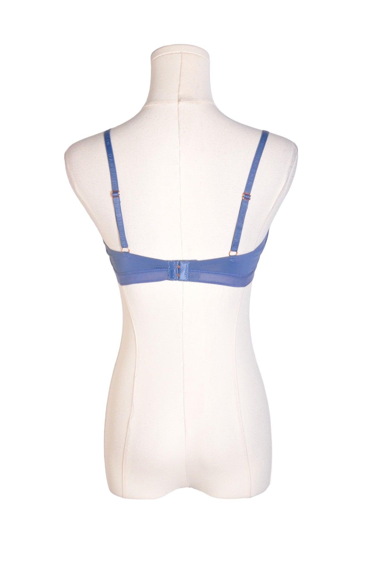 DANSKIN NOW Stylish Regular Fit Women's Bras in Blue - Size 36C