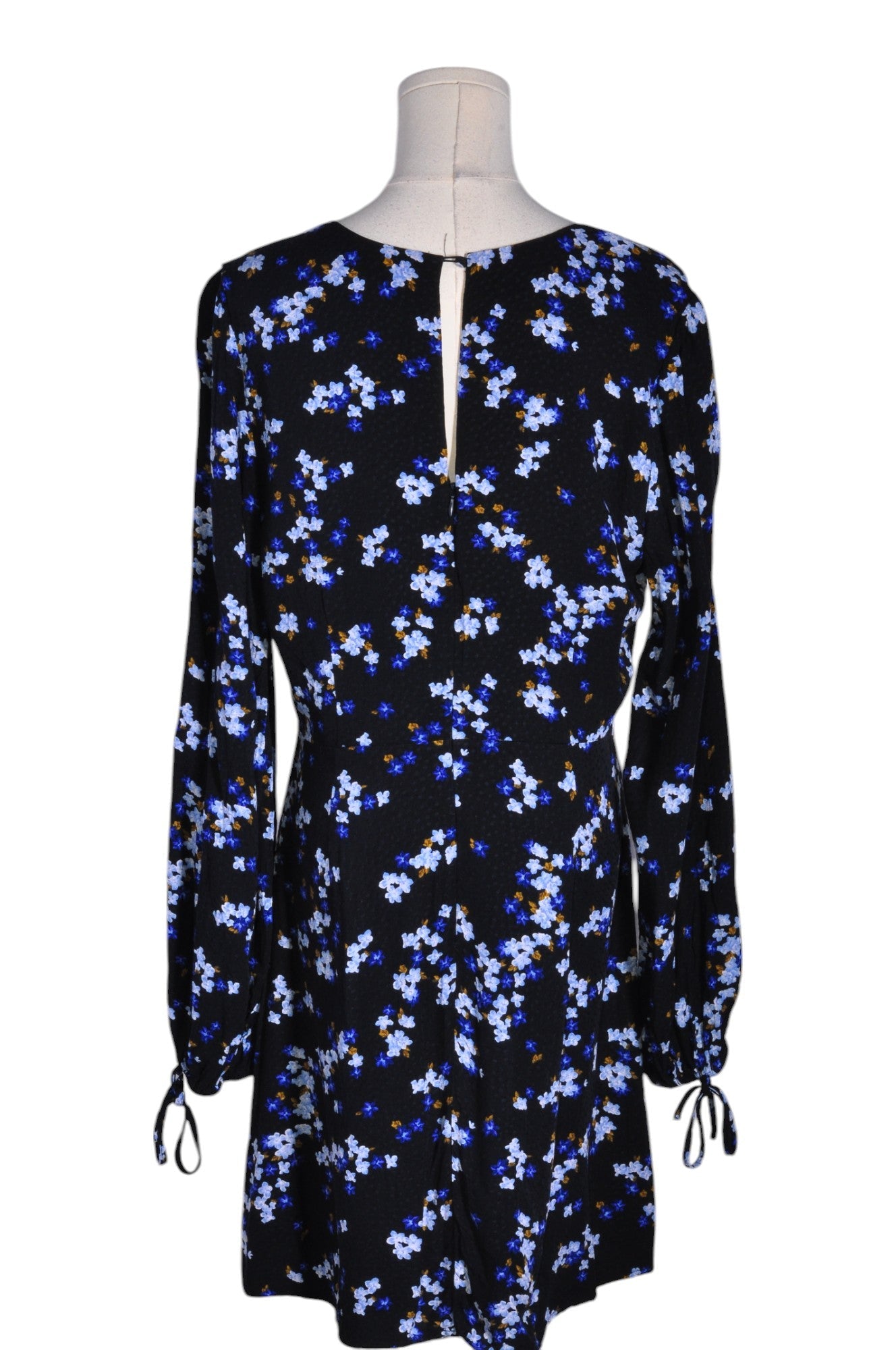 DYNAMITE Stylish Women's Blue Regular Fit Midi Dress - Size L