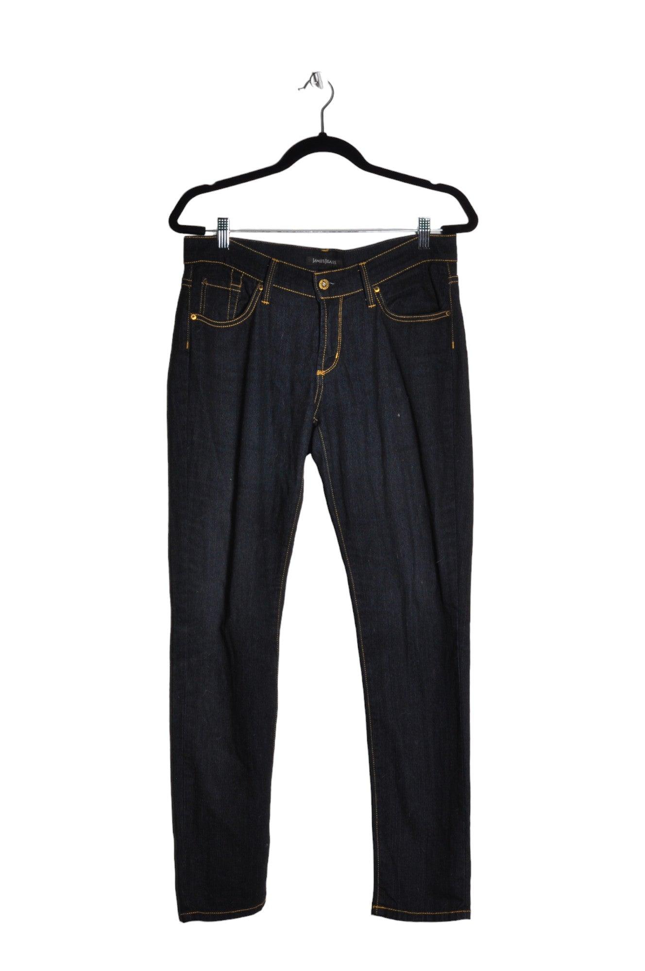 JAMES JEANS Stylish Women's Blue Straight-Legged Regular Fit Jeans - Size L