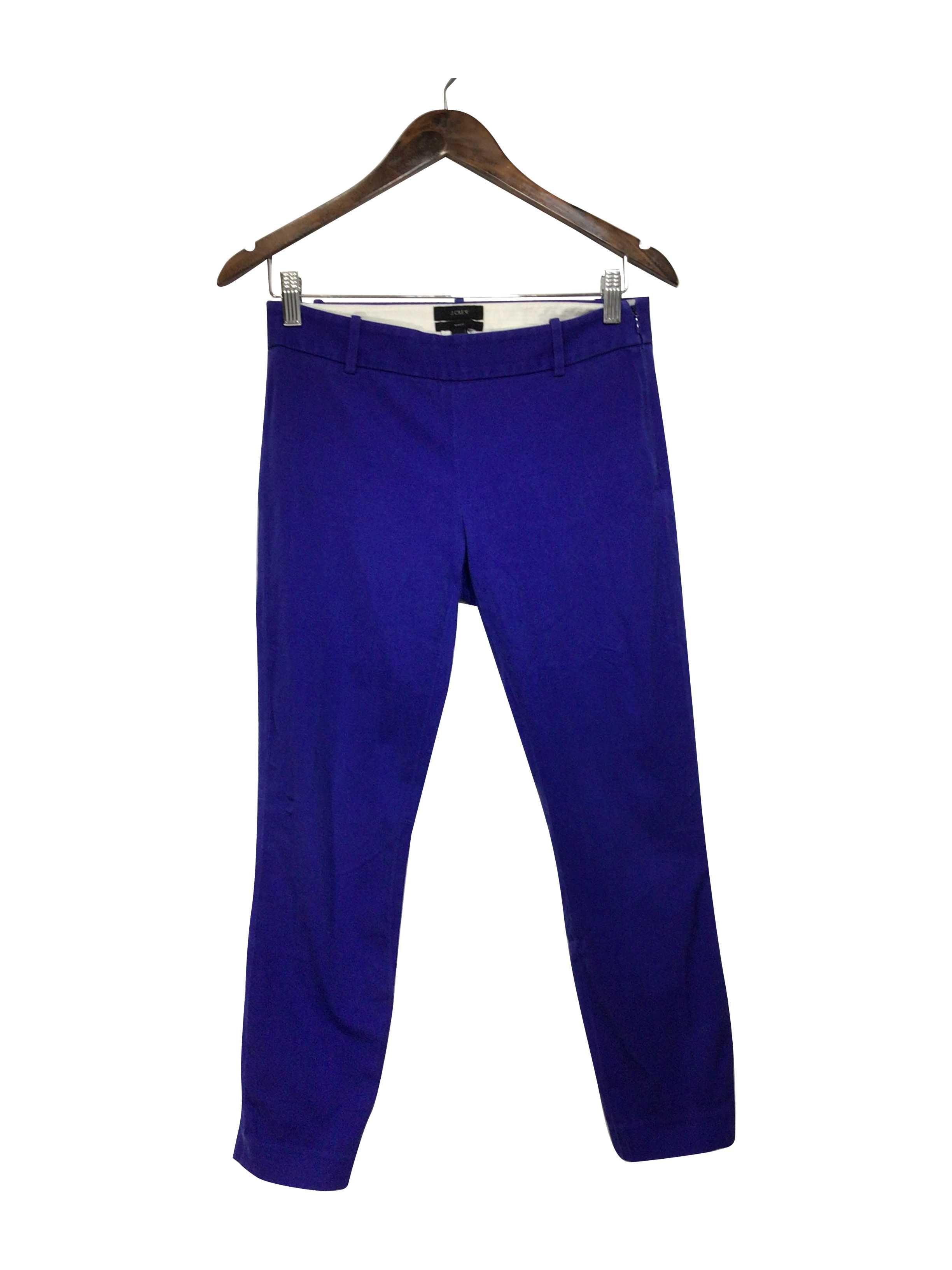 J. CREW Stylish Regular Fit Blue Pant - Size 0