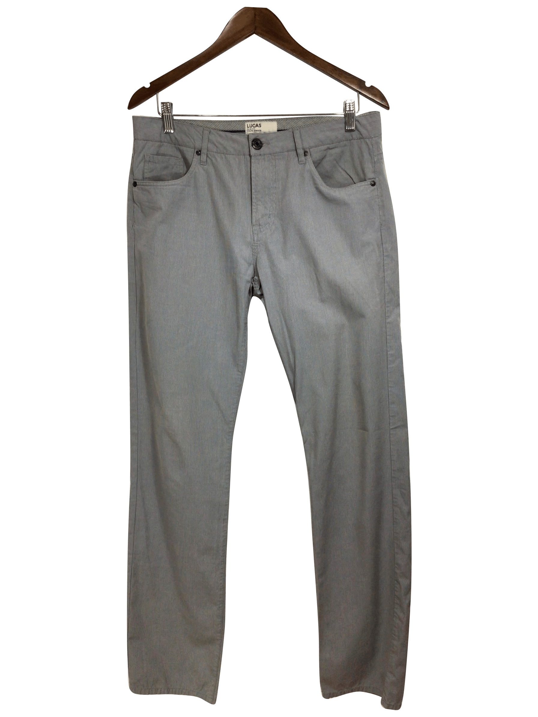 RW&CO Stylish Regular Fit Gray Pant - Size 31