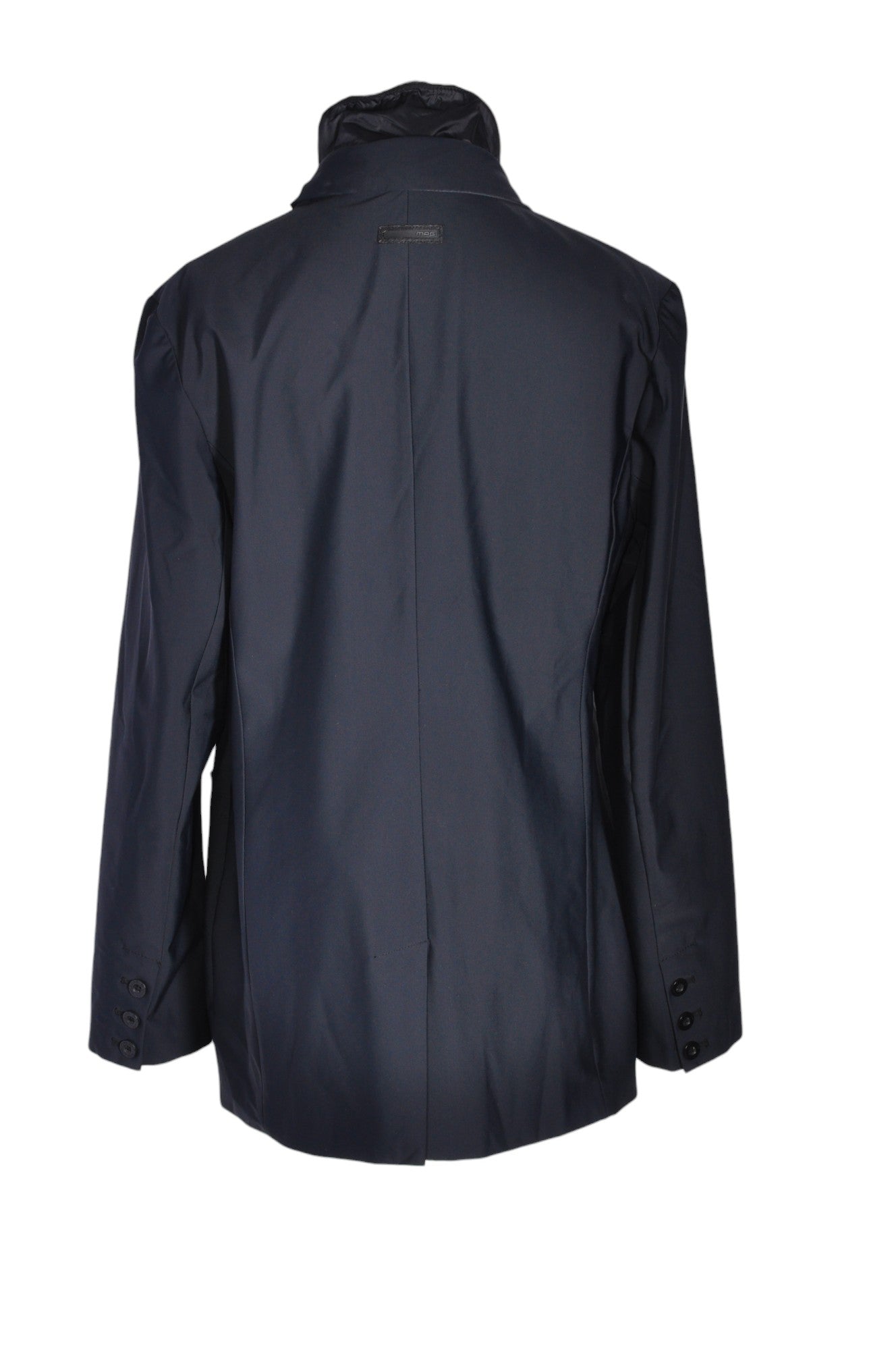Stylish MPG Women's Regular Fit Black Coat - Size L
