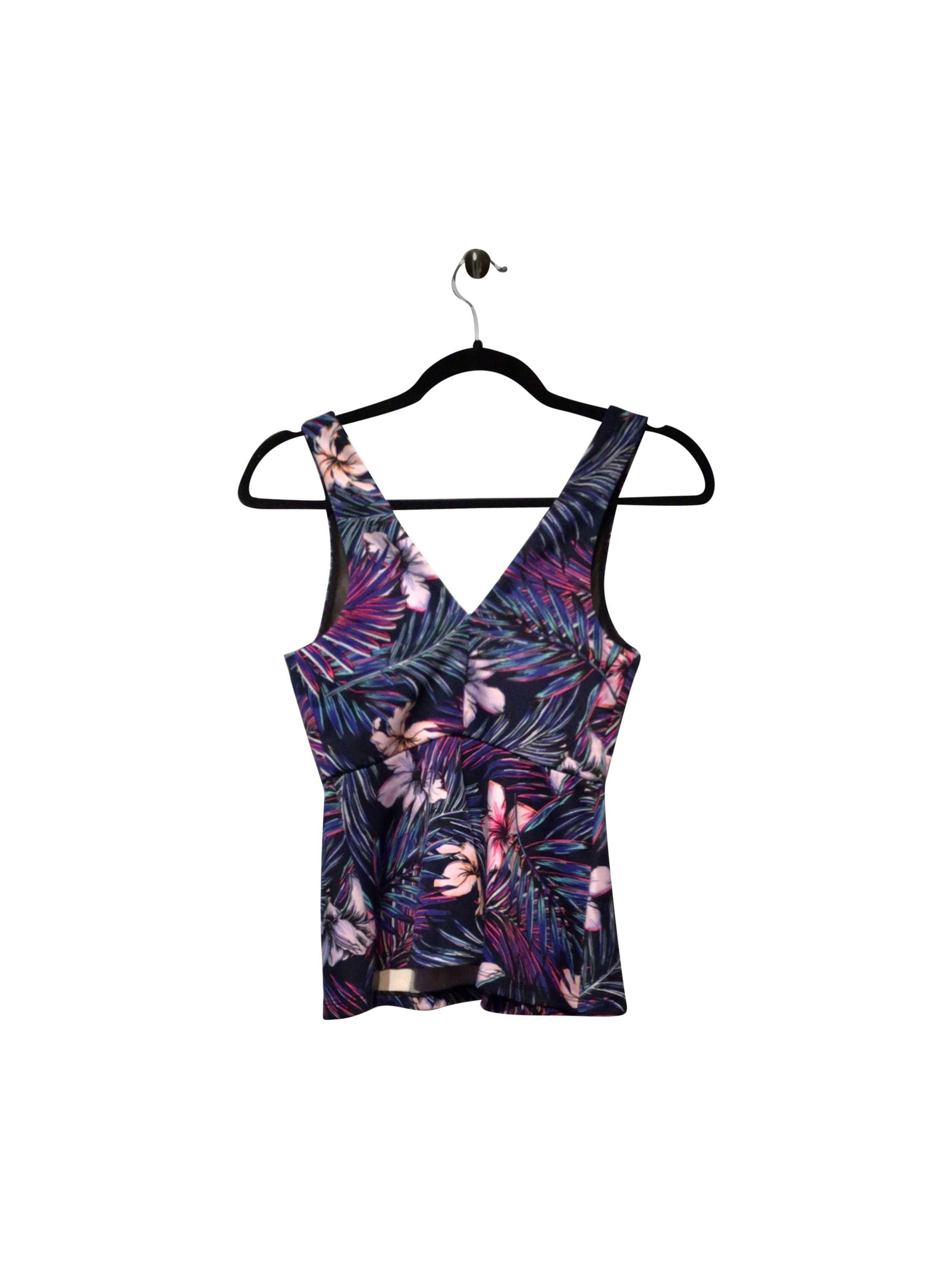DYNAMITE Stylish Regular Fit Blue Tank Top - XS