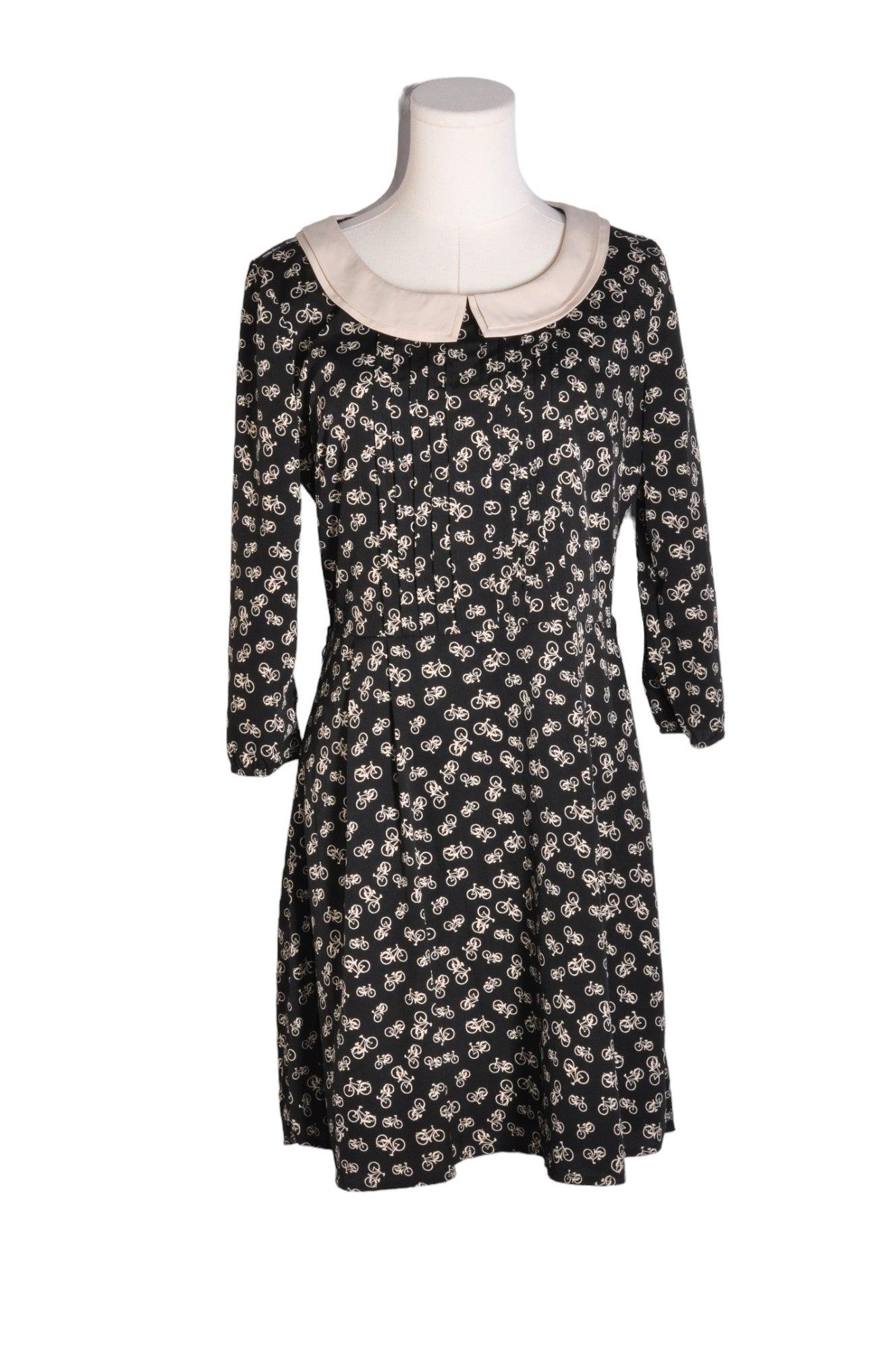 Stylish JESSICA SIMPSON Women's Regular Fit Black Shift Dress - Size 10