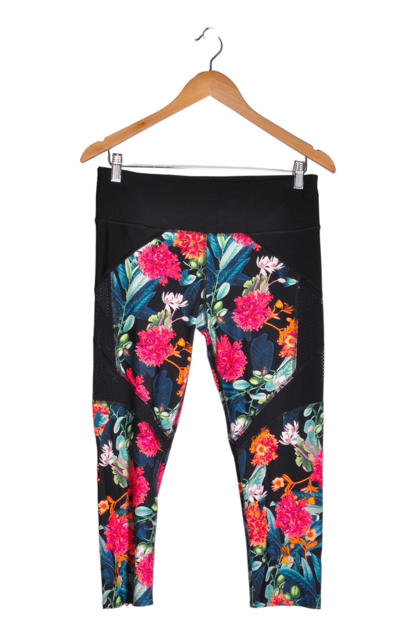 BODY GLOVE Women's Stylish Activewear Black Regular-Fit Leggings - Size L