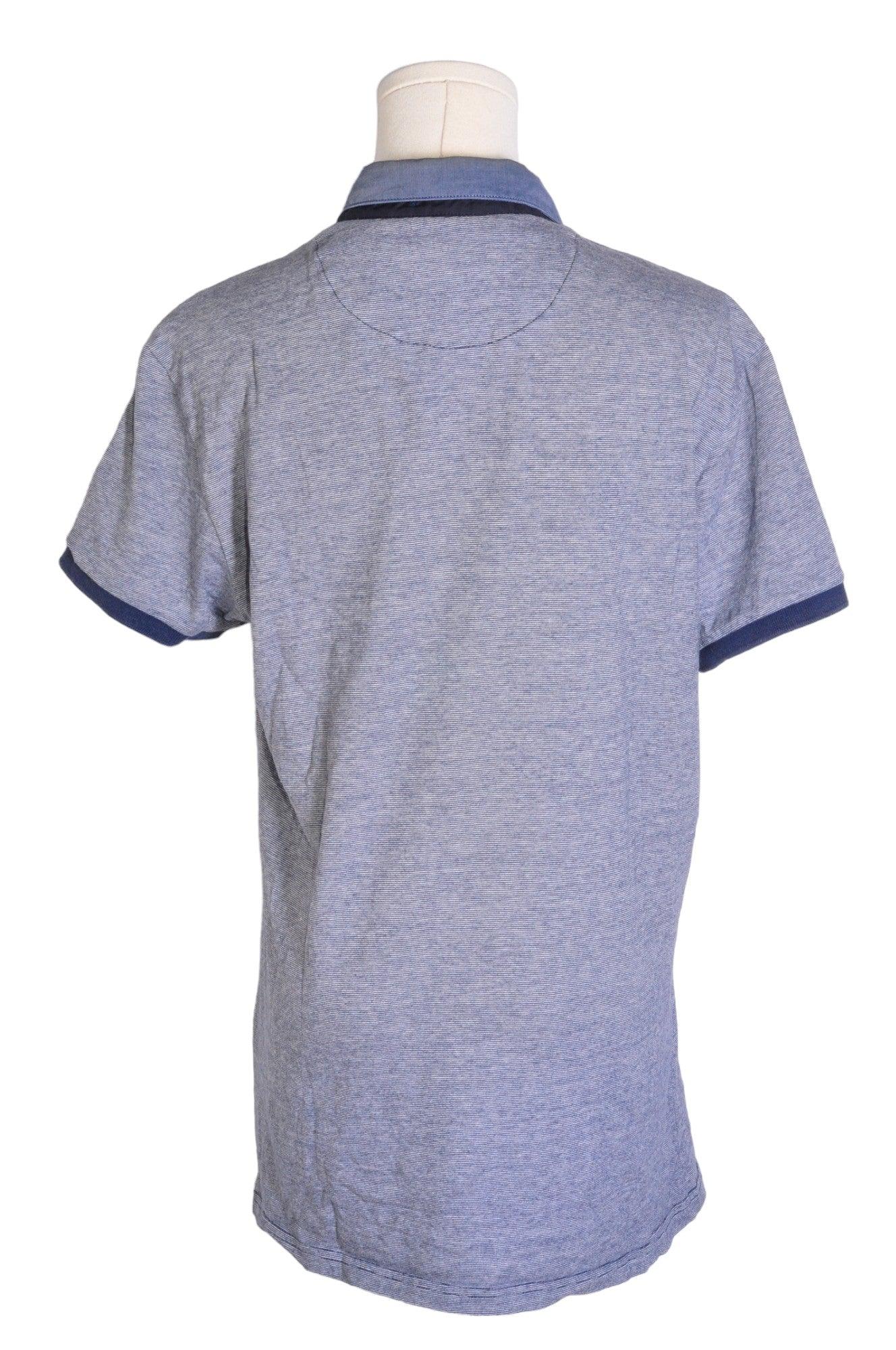 RW&CO Stylish Men's Regular Fit Blue T-Shirt - Size M