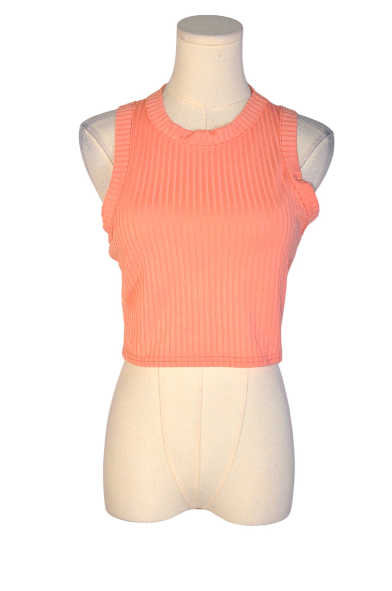 NASTY GAL Stylish Pink Regular Fit Women's Crop Tops - Size 8