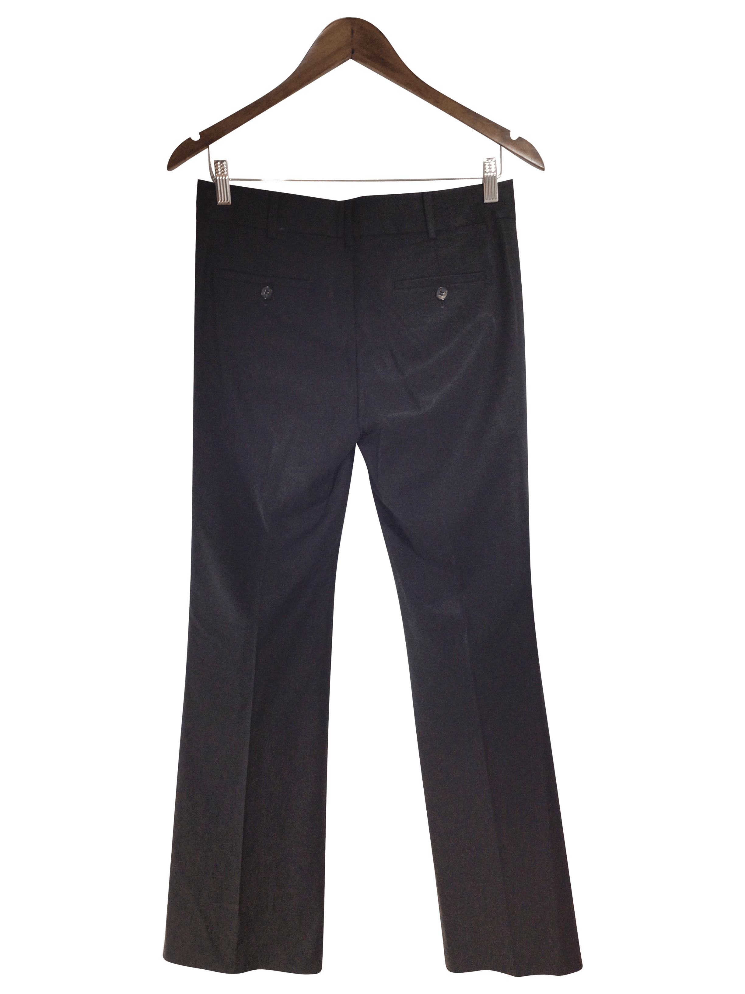 CLUB MONACO Stylish Women's Black Regular-Fit Size 2 Second-Hand Work Pants