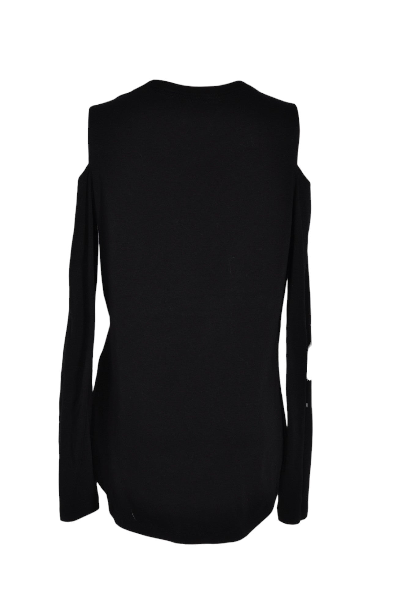 DKNY Stylish Regular Fit Black Women's Blouses - Size L