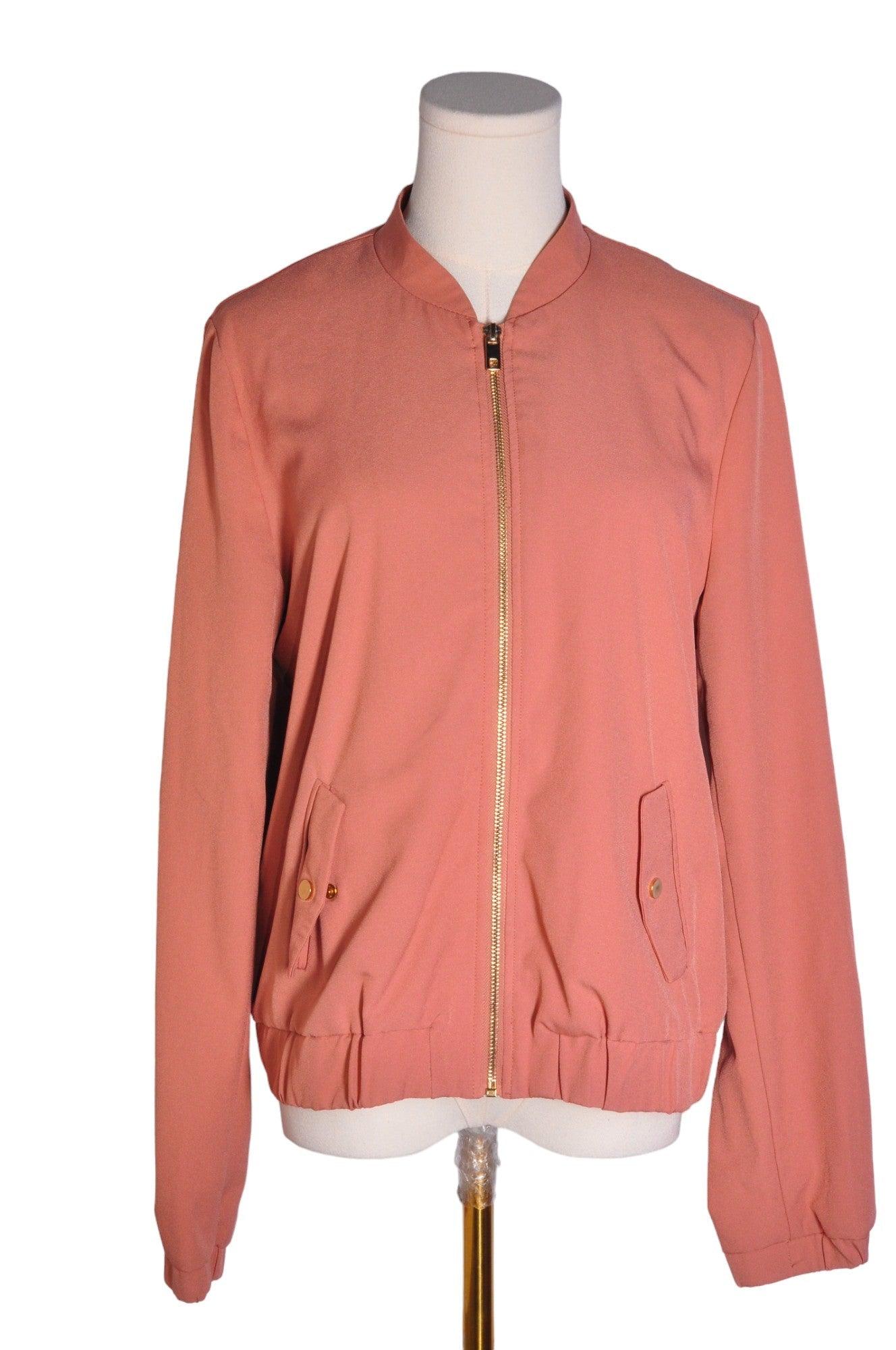 Stylish DYNAMITE Pink Regular Fit Women's Jacket - Size M