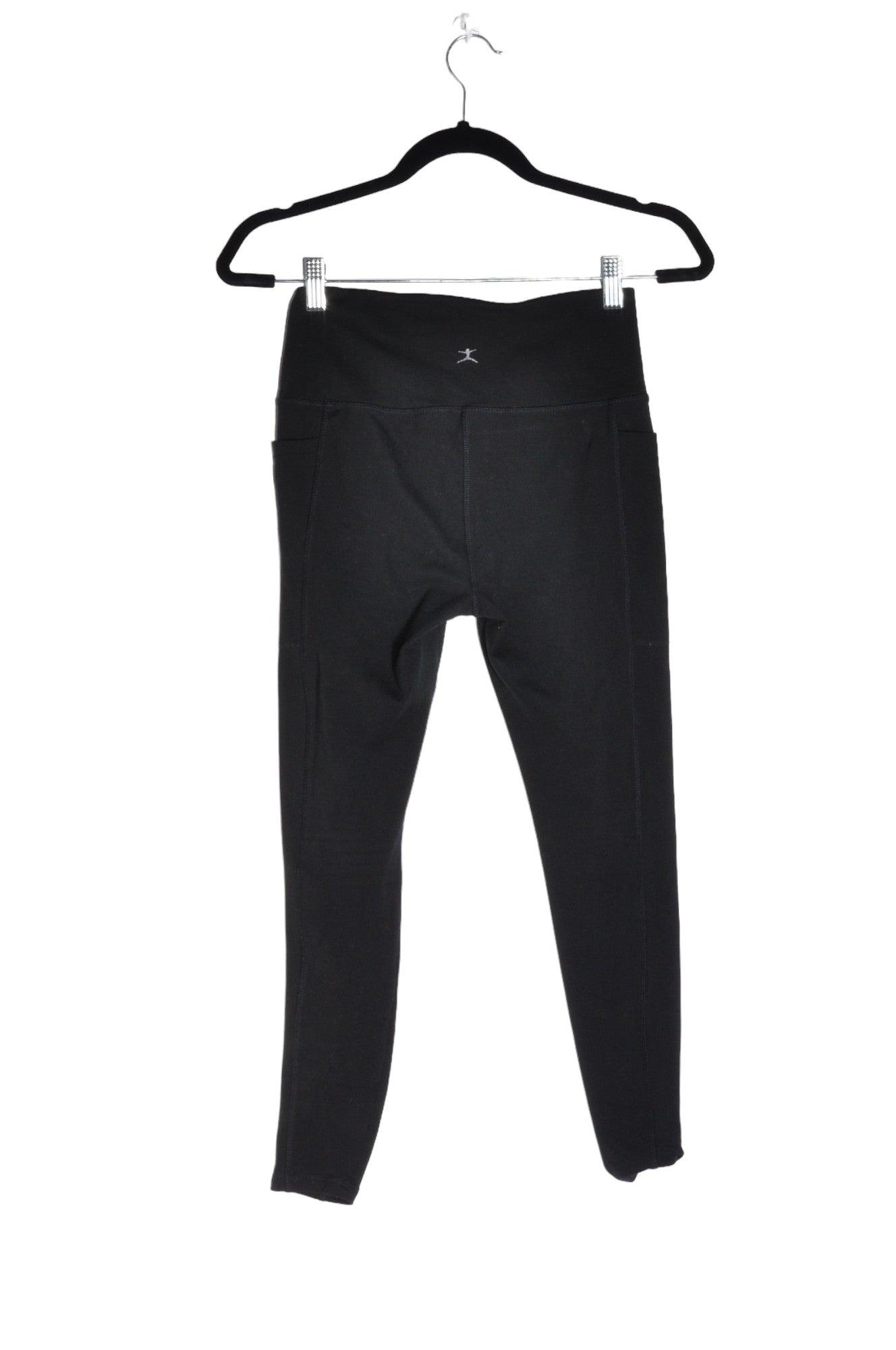 DANSKIN NOW Women's Stylish Activewear Black Regular Fit Leggings - Size S