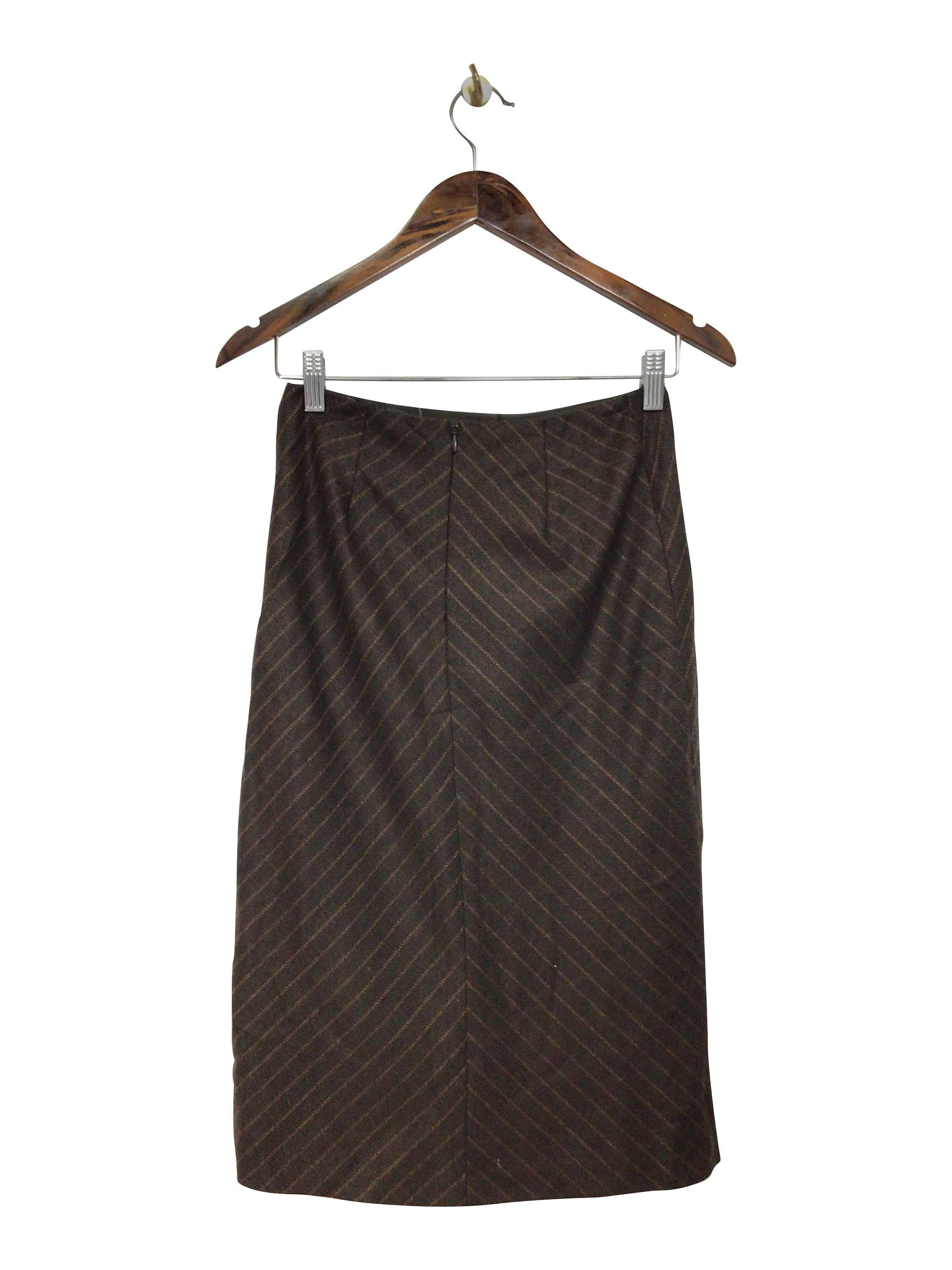 JACOB Stylish Regular Fit Brown Skirt - Size 2