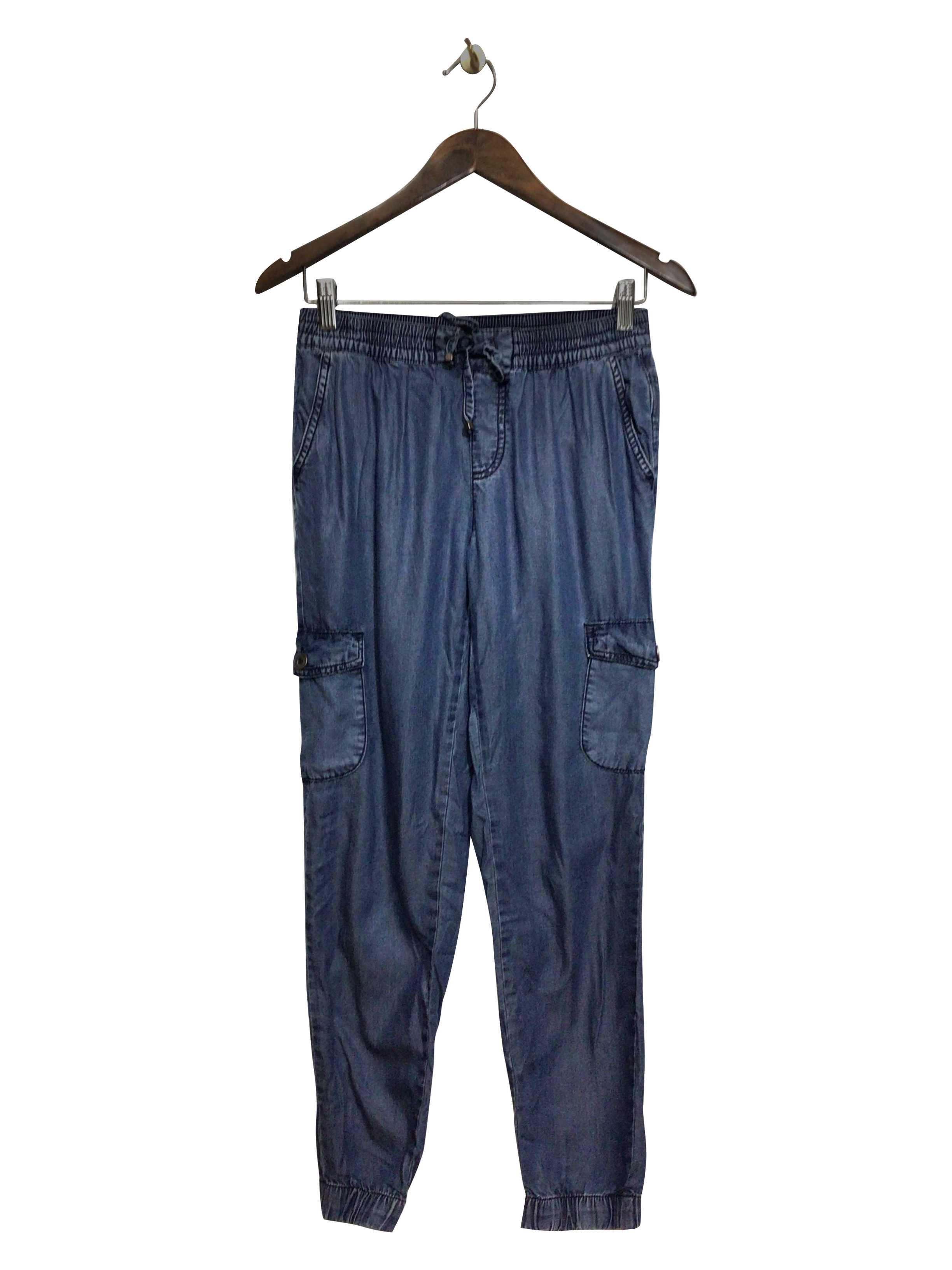 Stylish DD77 Blue Regular Fit Second - hand Pant in XS