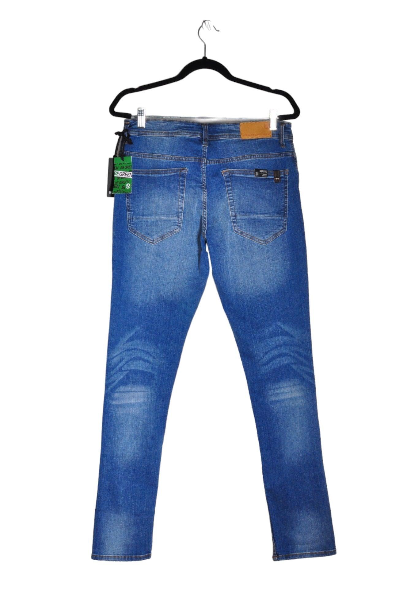 BUFFALO BY DAVID BITTON Stylish Women's Blue Regular Fit Straight-Legged Jeans - Size 34x32
