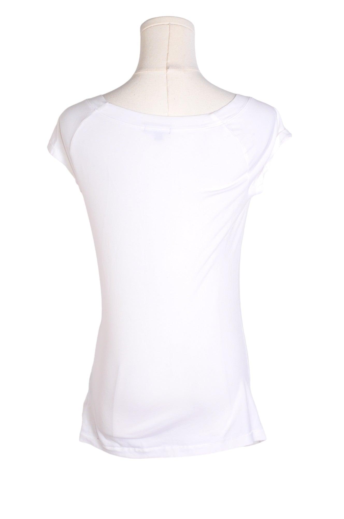 Stylish JACOB Women's Regular Fit White T-Shirt - Size S