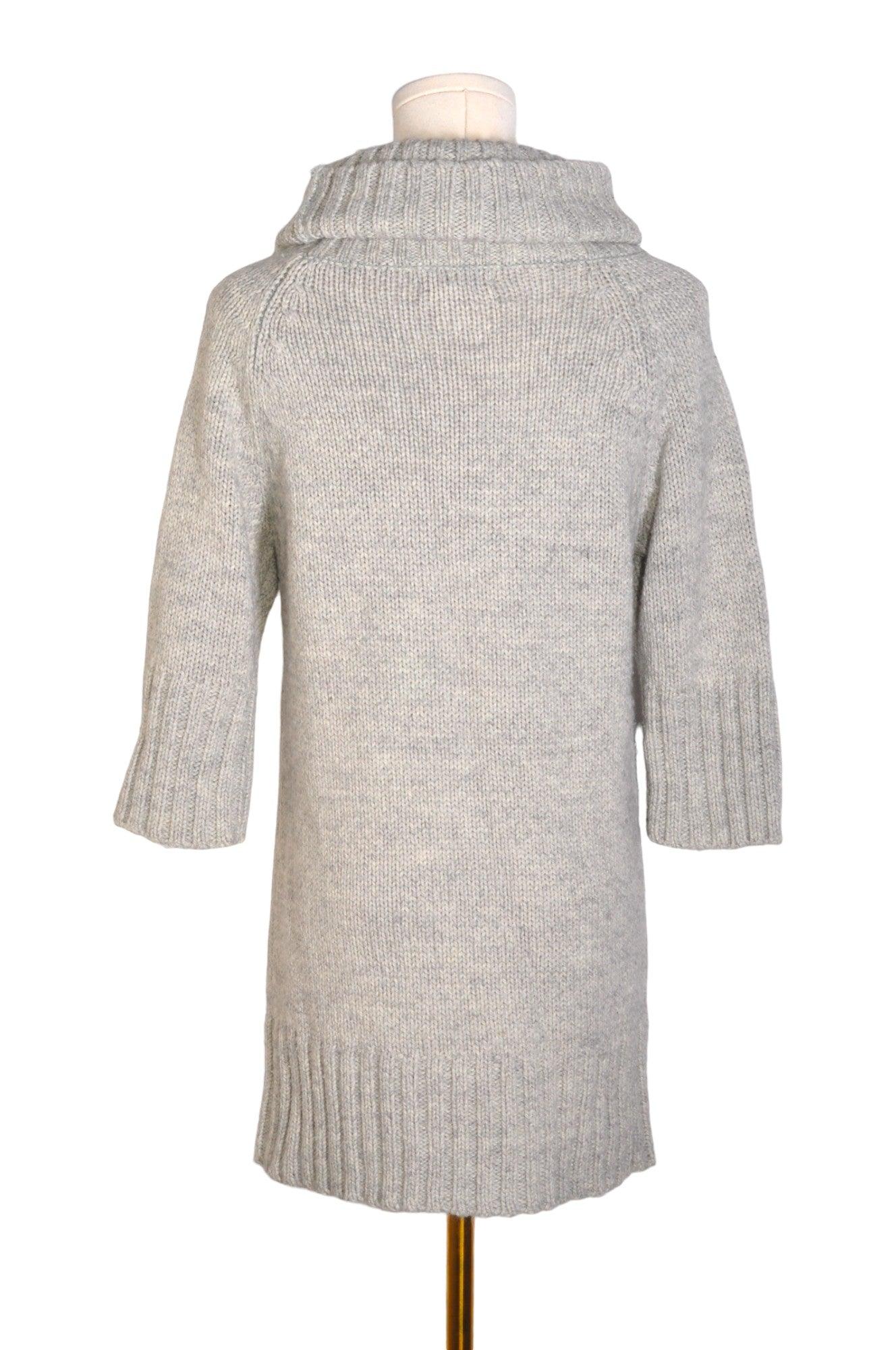 KENAR Stylish Women's Gray Regular Fit Turtleneck Top - Size S