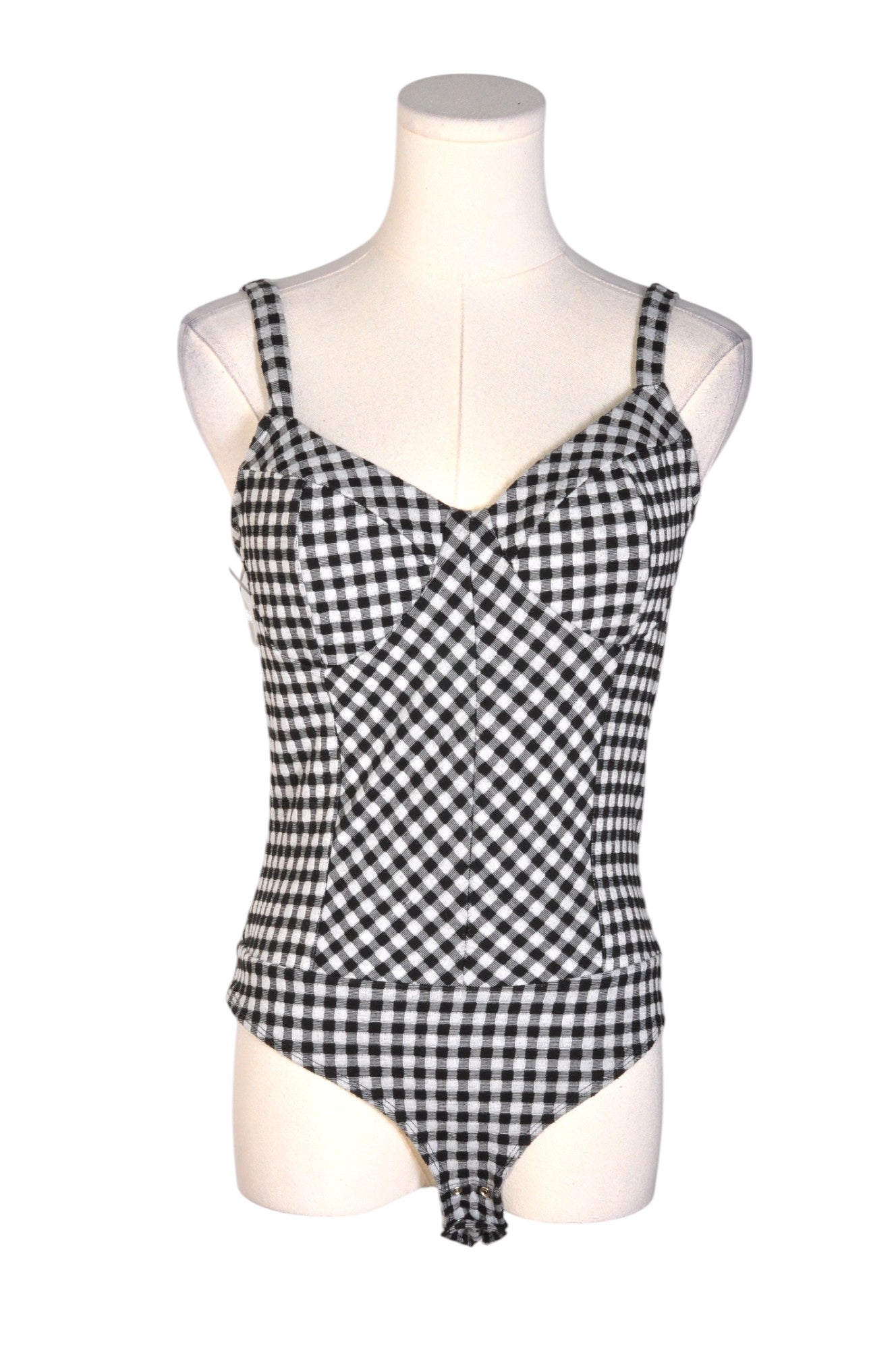 Stylish DYNAMITE Women's Regular Fit Black Bodysuit - Size M