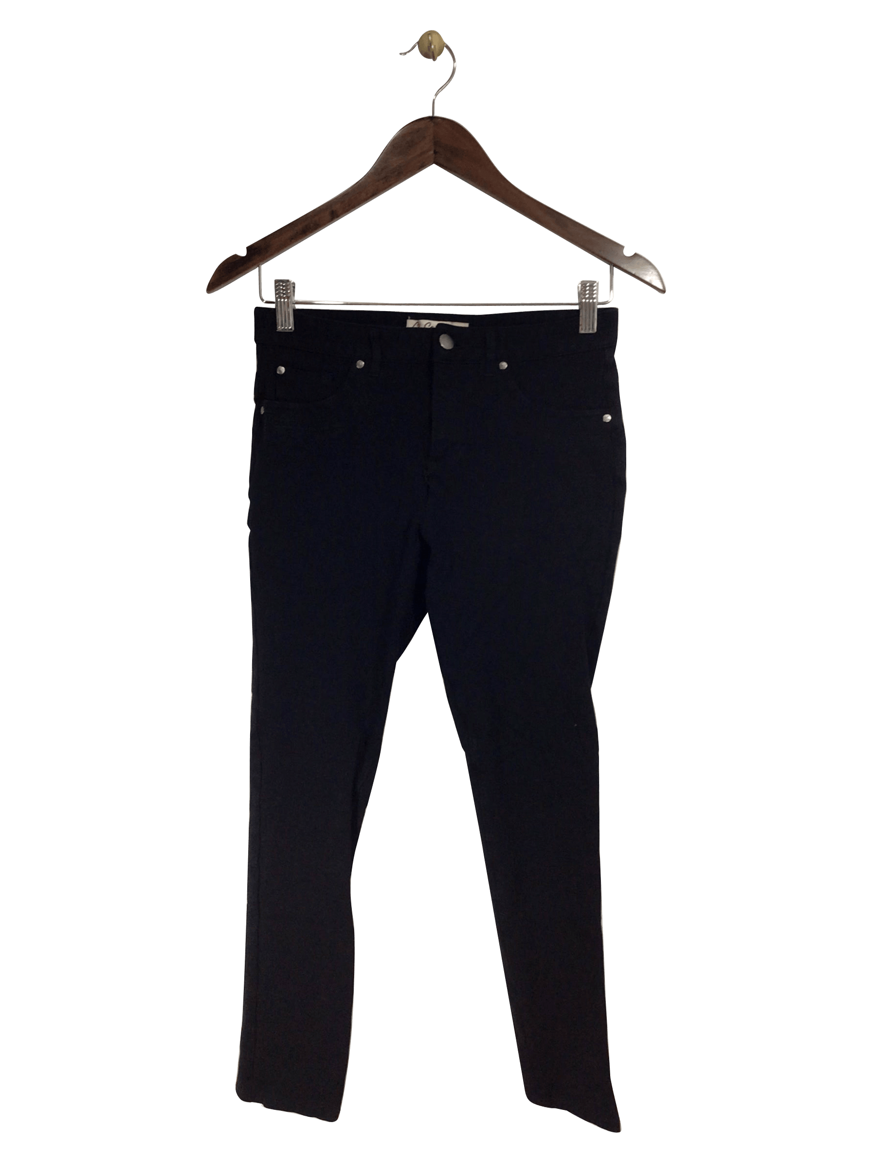 CI SONO Stylish Black Regular Fit Straight - Legged Second - Hand Jeans in Size M