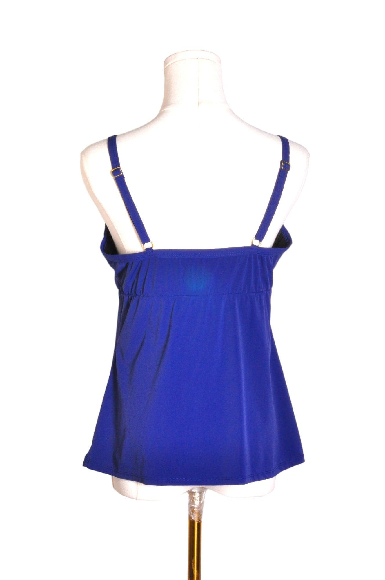 CHRISTINA SWIMWEAR Stylish Women's Blue Regular Fit Tankinis - Size 10