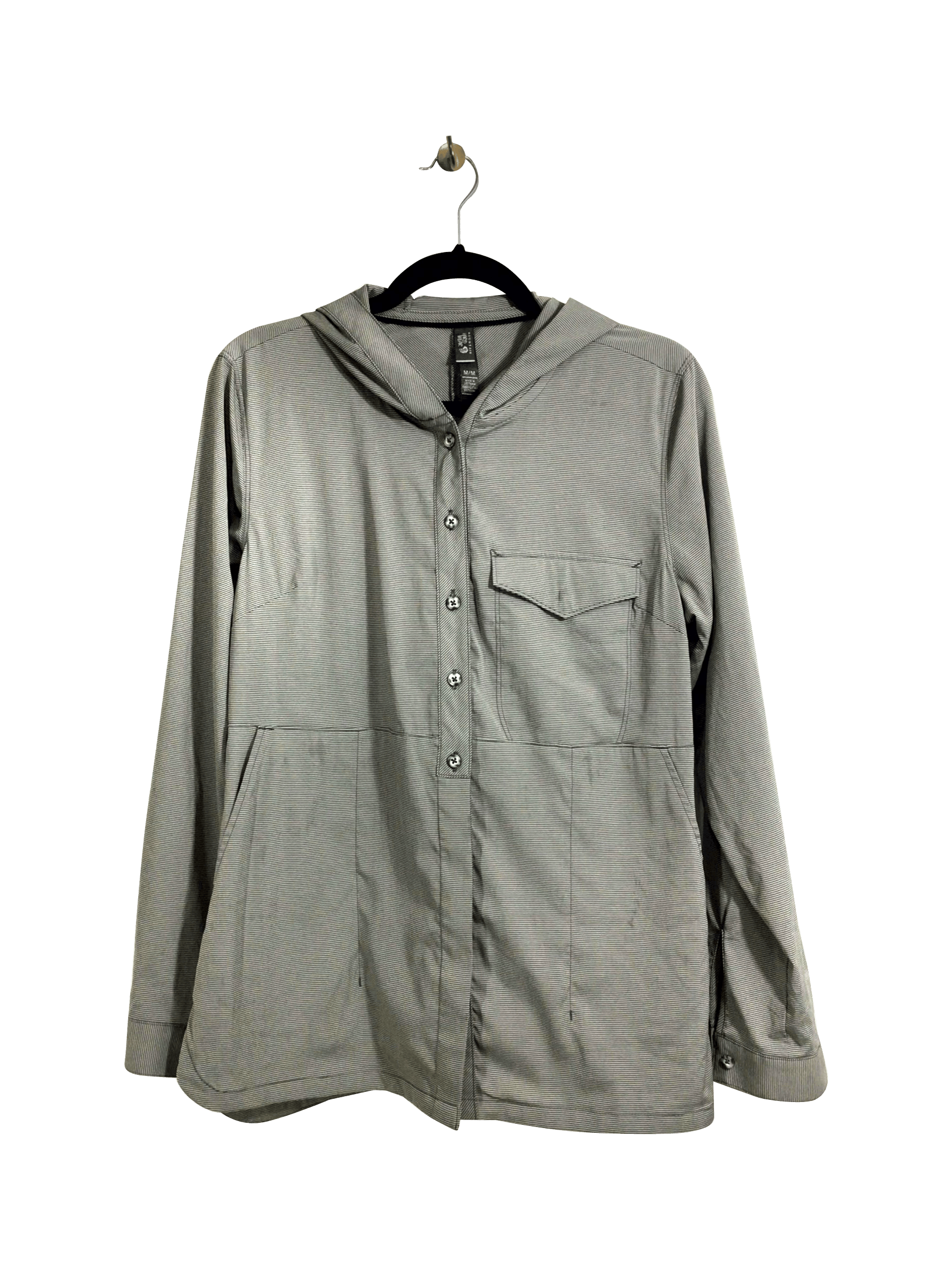 MOUNTAIN HARD WEAR Gray Regular Fit Men's Coat - Size M