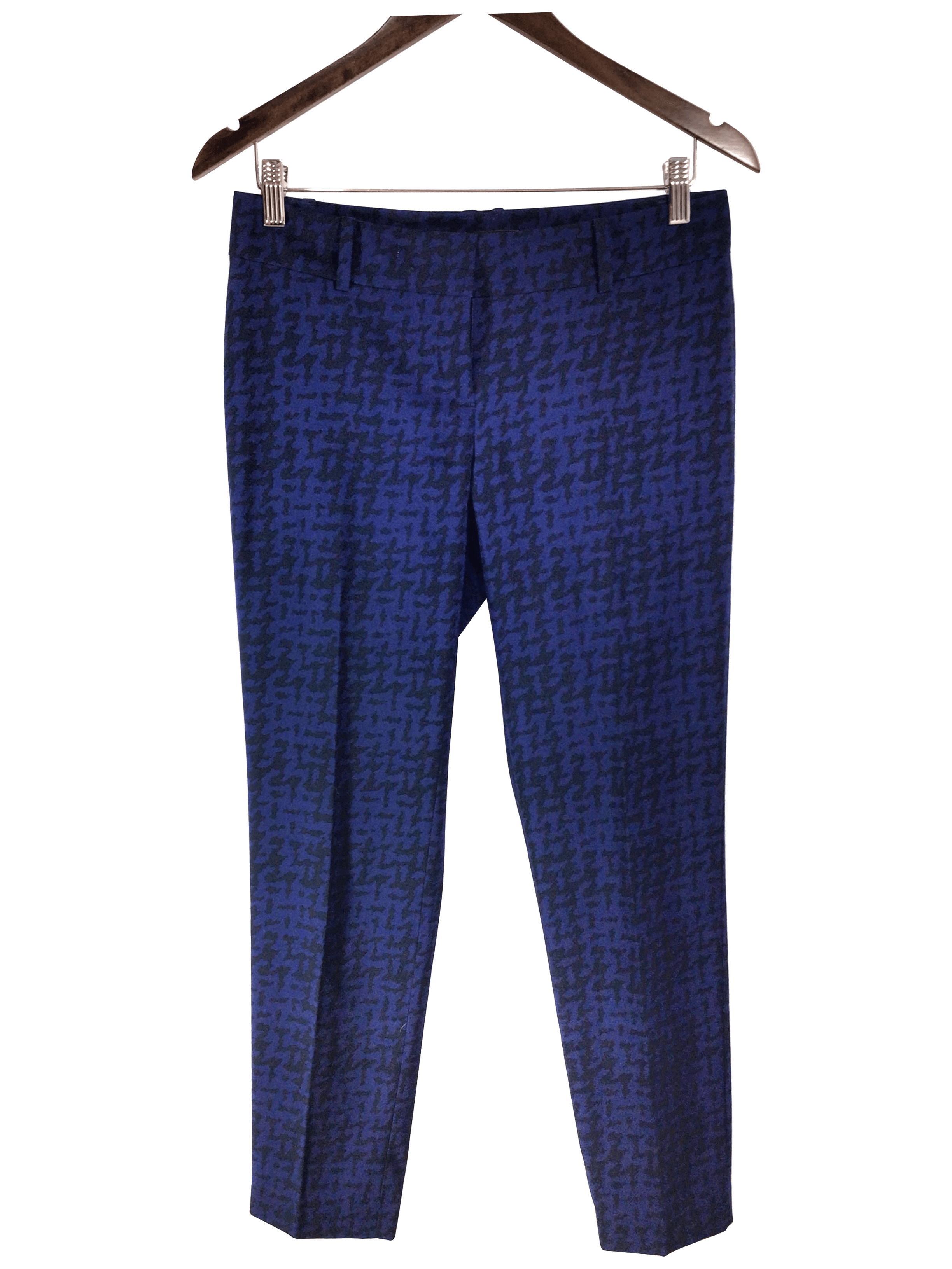 ANN TAYLOR Blue Regular Fit Size 0 Women's Second - Hand Work Pants