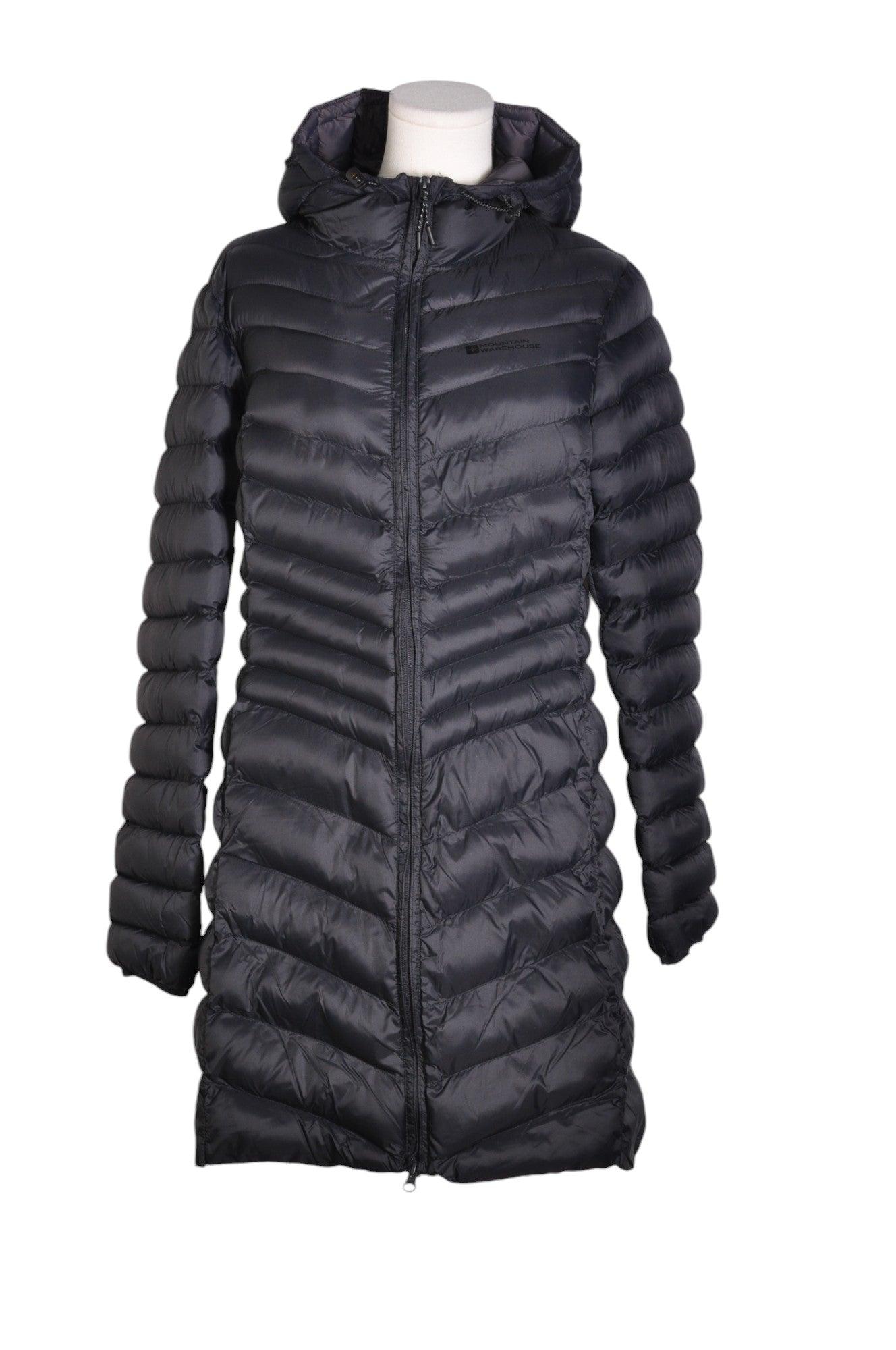 MOUNTAIN WAREHOUSE Stylish Second - Hand Women's Regular - Fit Black Coat Size 8