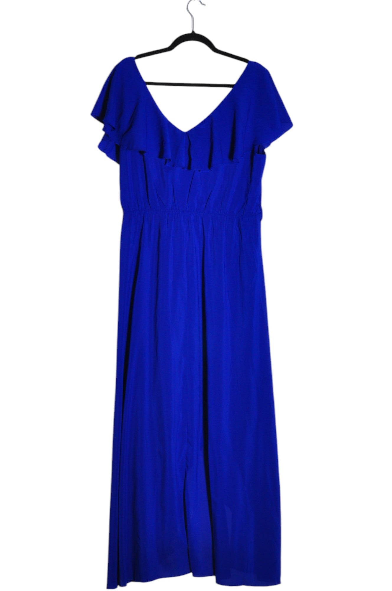 Stylish BTFBM Women's Blue XL Regular Fit Maxi Dress