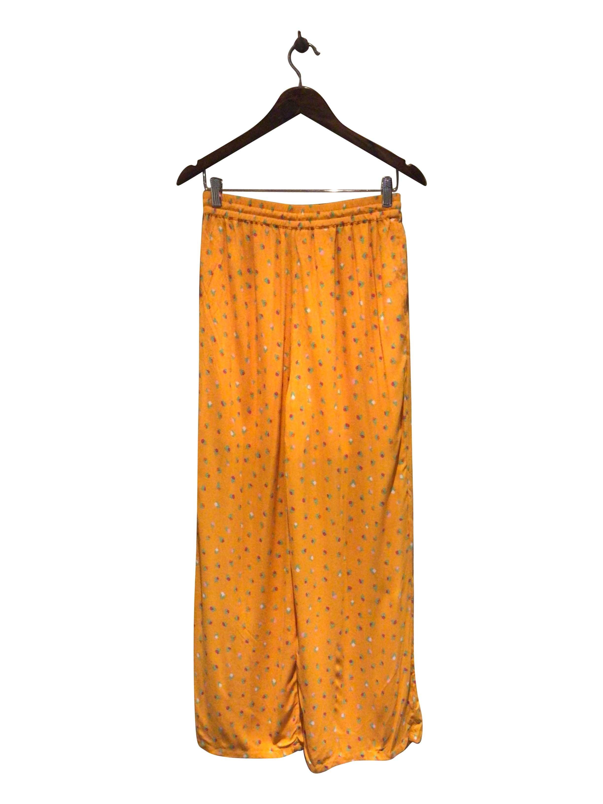BP Stylish Regular Fit Yellow Pant - Size M