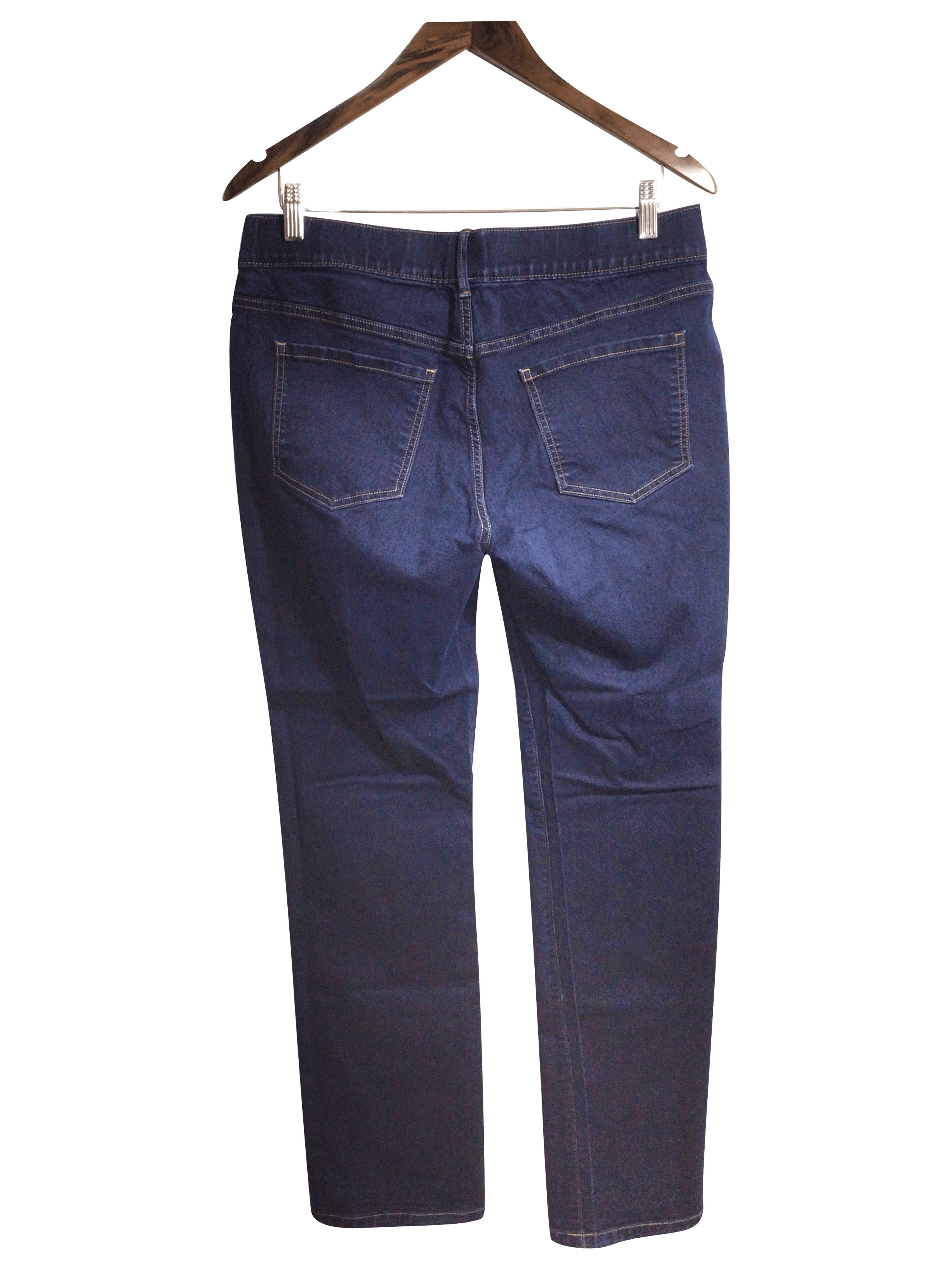 DENVER HAYES Stylish Women's Blue Regular-Fit Straight-Legged Jeans Size 10x32