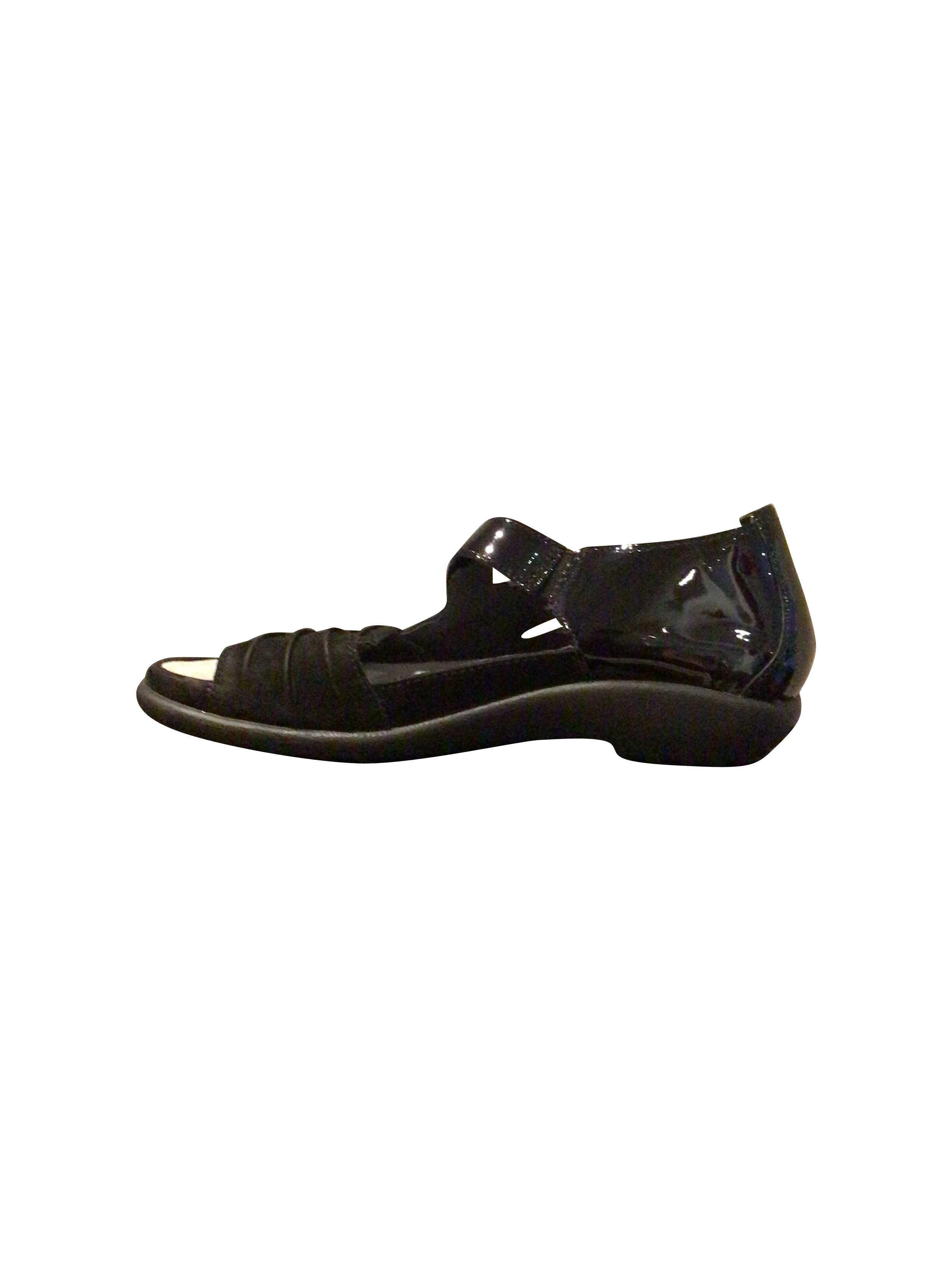 Stylish NAOT Black Sandals - Size 37