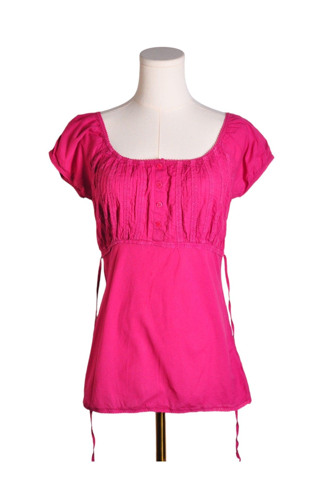 NEVADA Stylish Pink Regular Fit Women's Blouses - Size XS