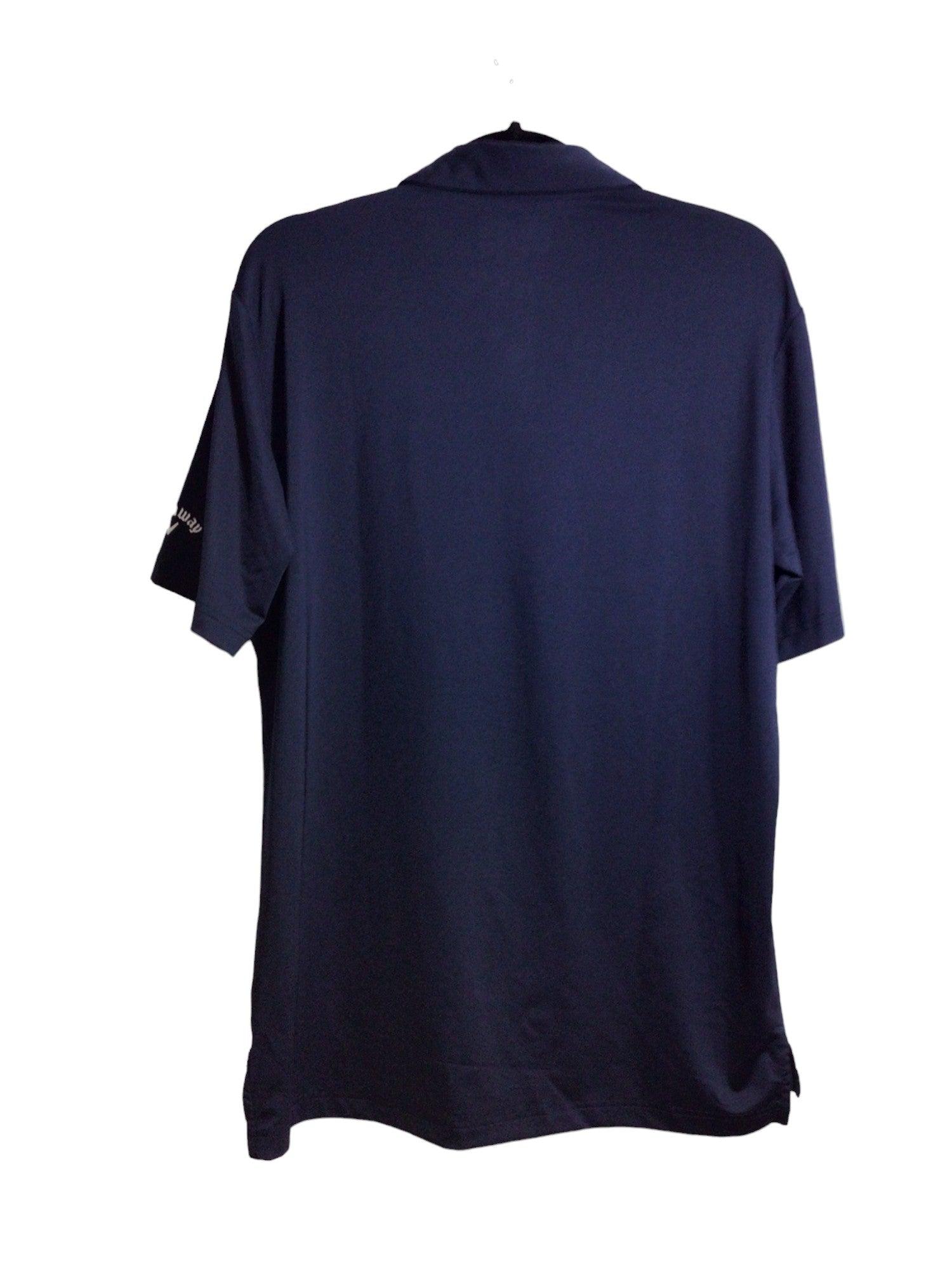 CALLAWAY Stylish Regular Fit Men's Blue T-Shirt - Size S