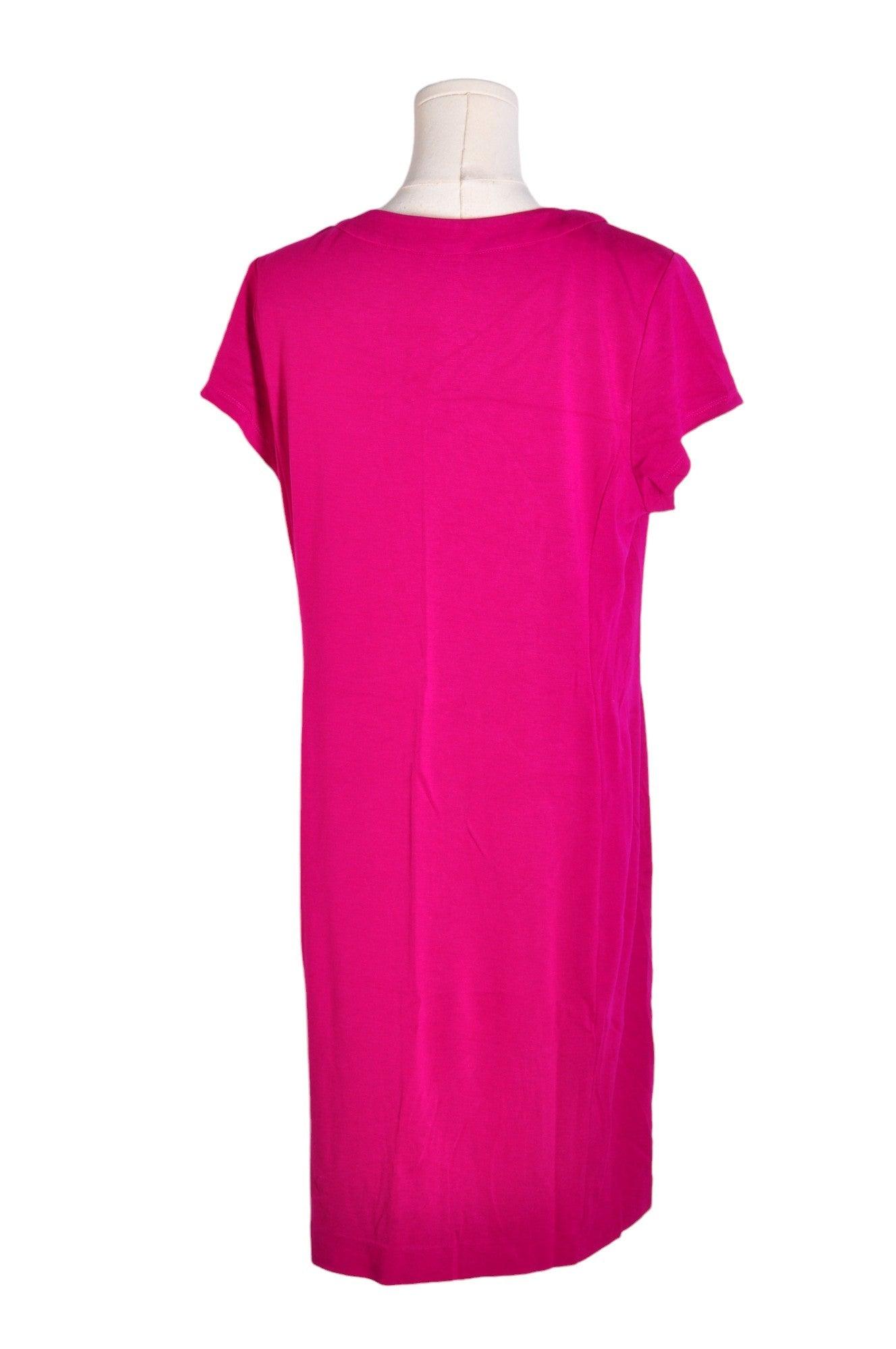 Stylish CLEO Women's Pink Regular Fit Shirt Dress - Size 16