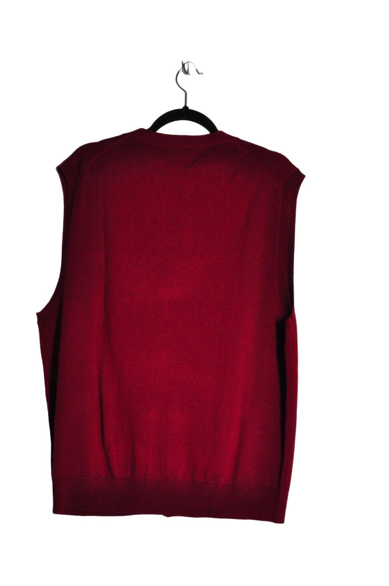 Stylish KALLSPIN Men's Red Regular Fit Cardigan - XL