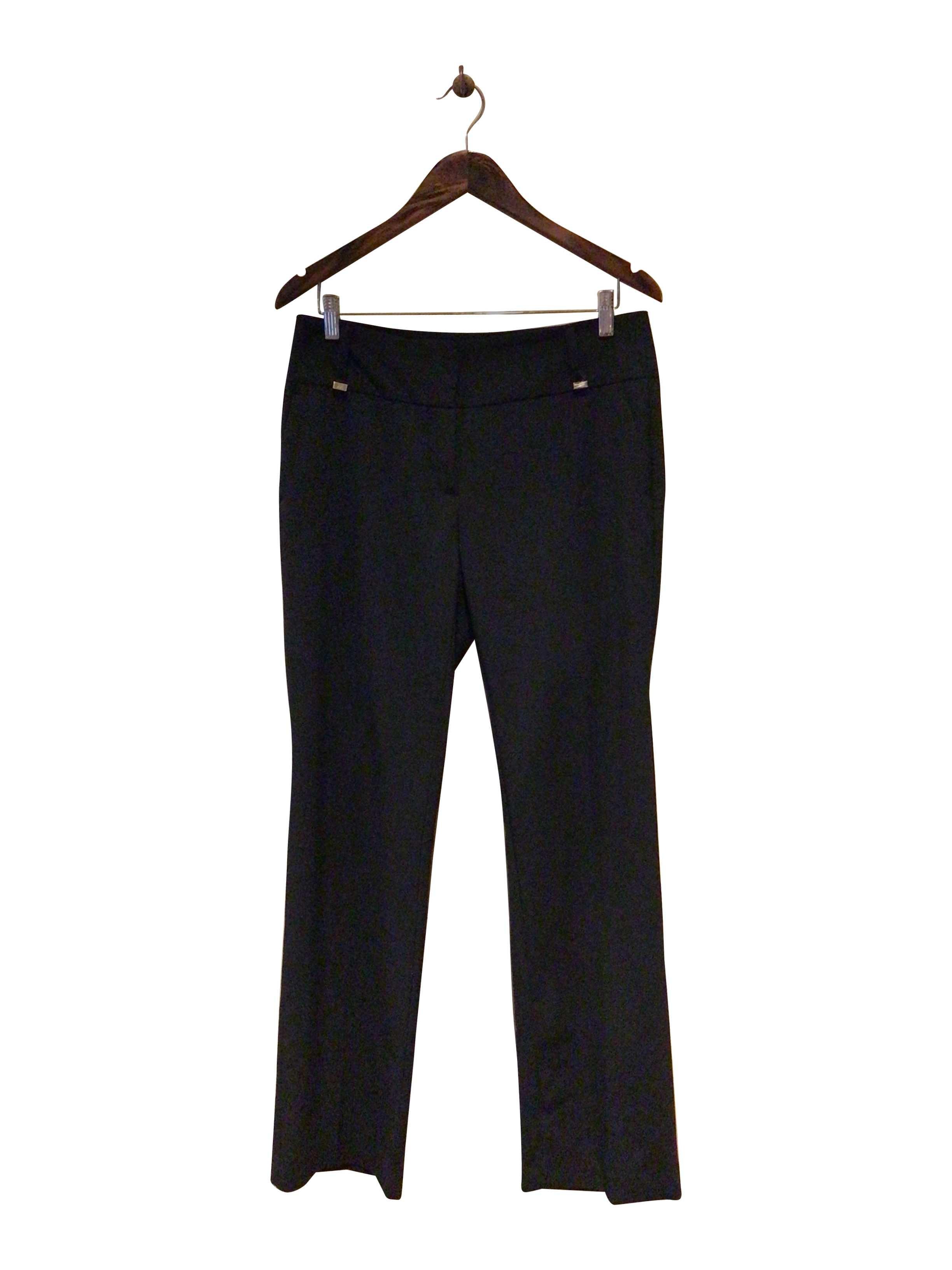 ANNE KLEIN Stylish Regular Fit Black Pant - Size 6