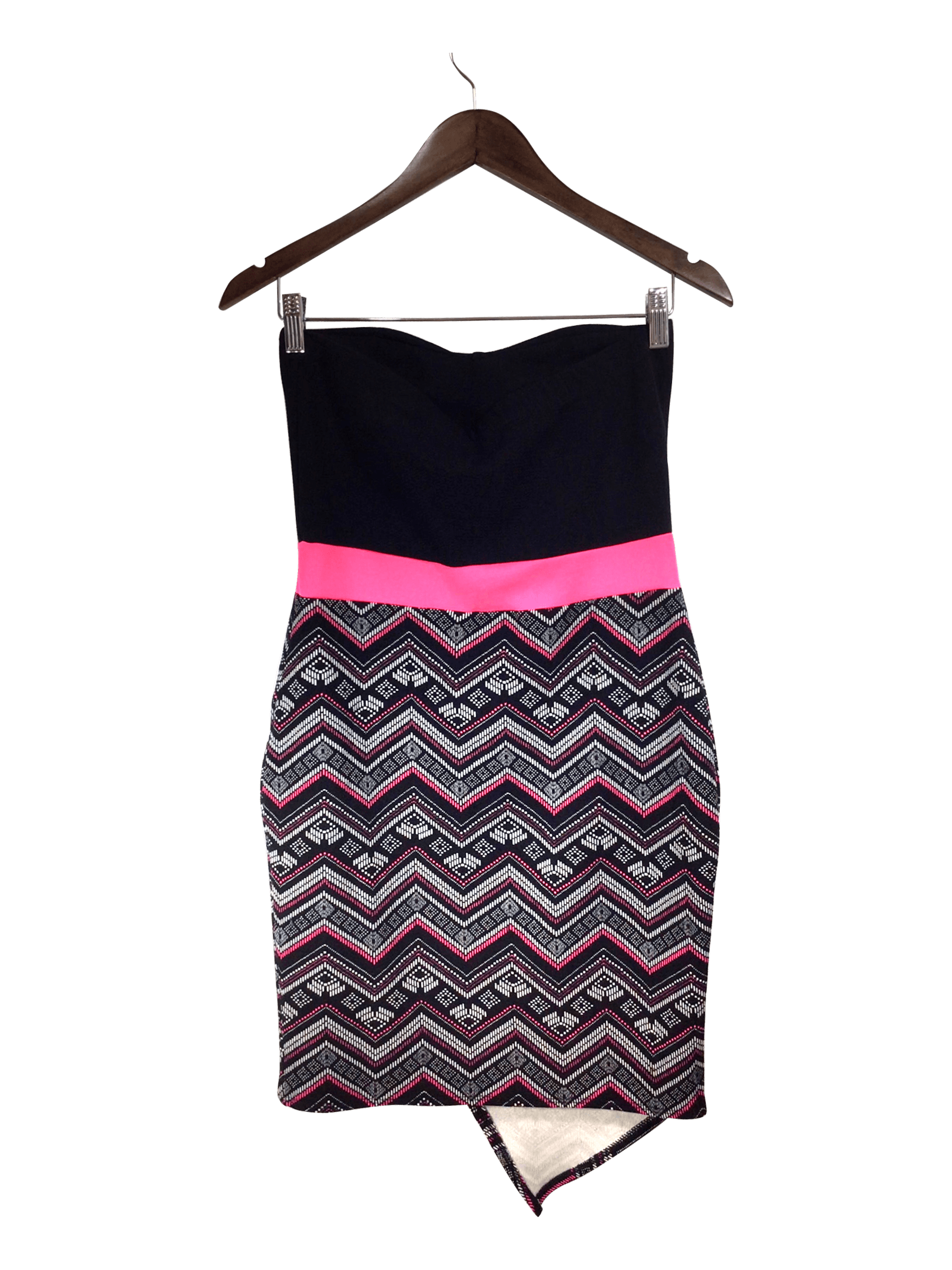 Stylish ECLIPSE Black Regular Fit Mini Dress - Size L