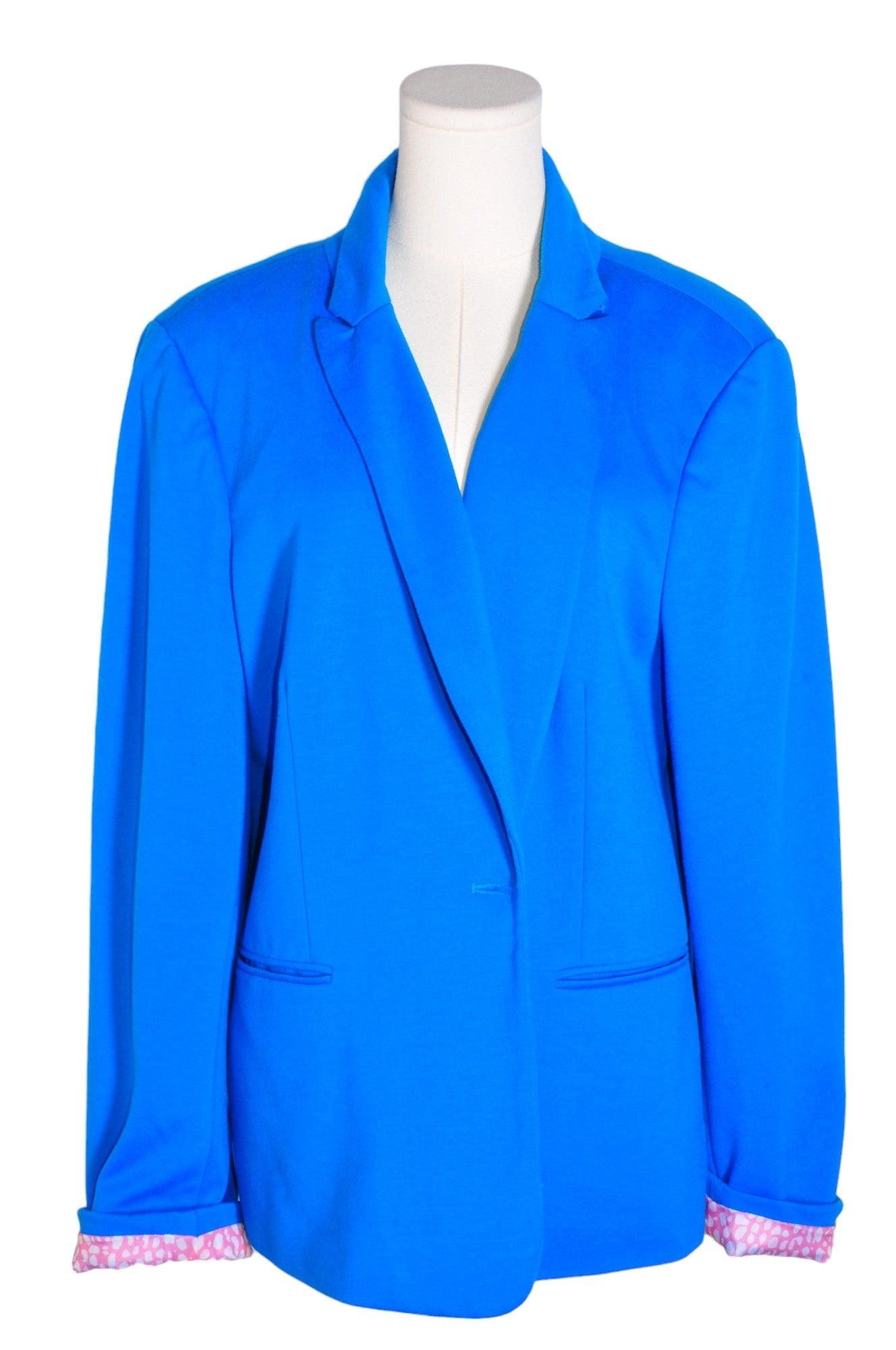 KENNETH COLE Men's Regular Fit Blue Blazer - Size XL
